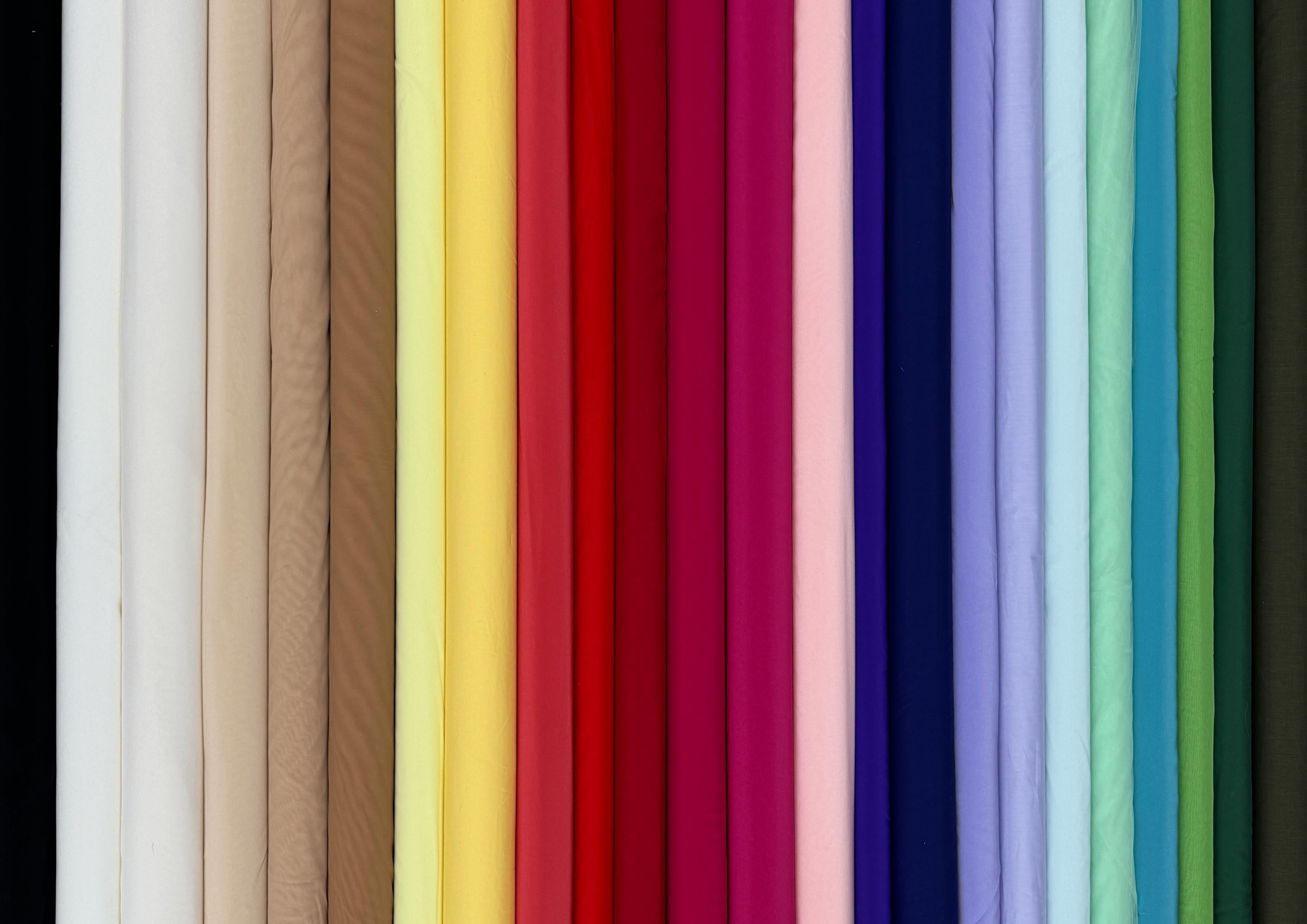 Fabric by colour