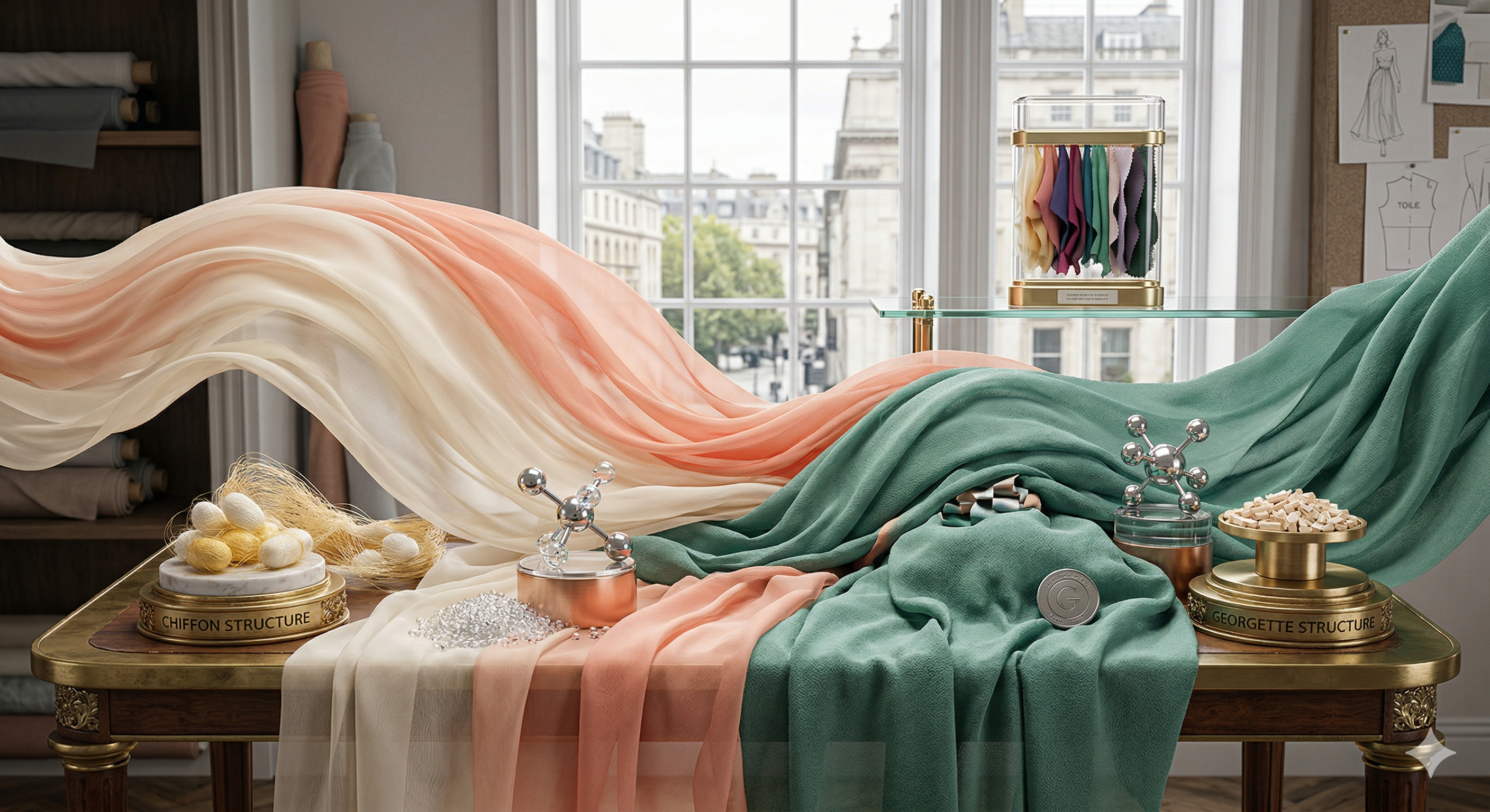 Chiffon and Georgette