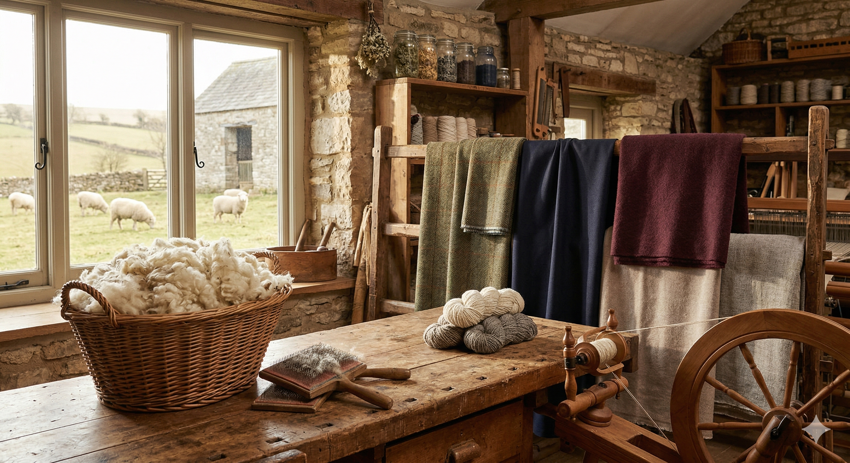 Wool fabric origins