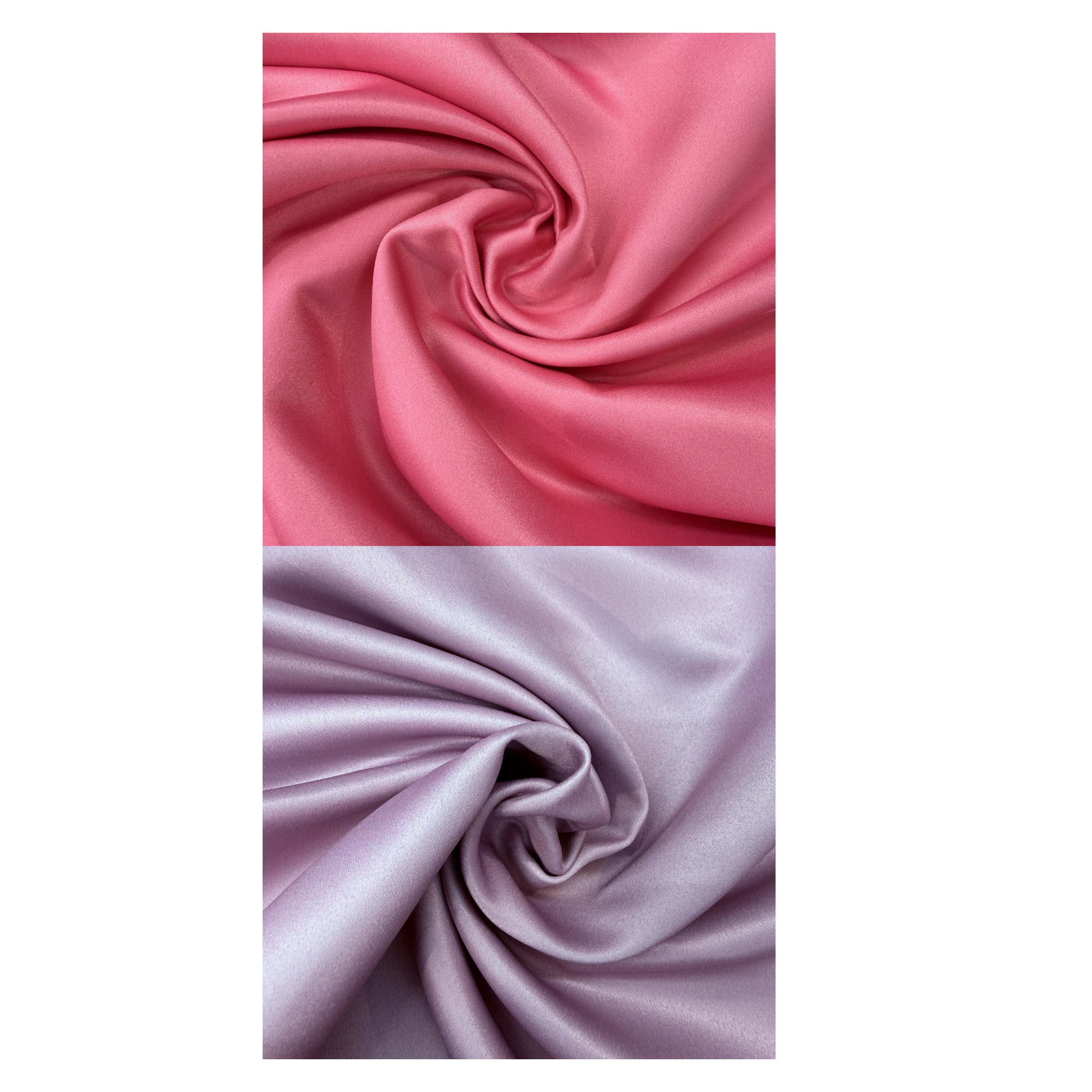 Polyester Satin Jersey Silky Stretch Knit Fabric | SALEXML306 -307