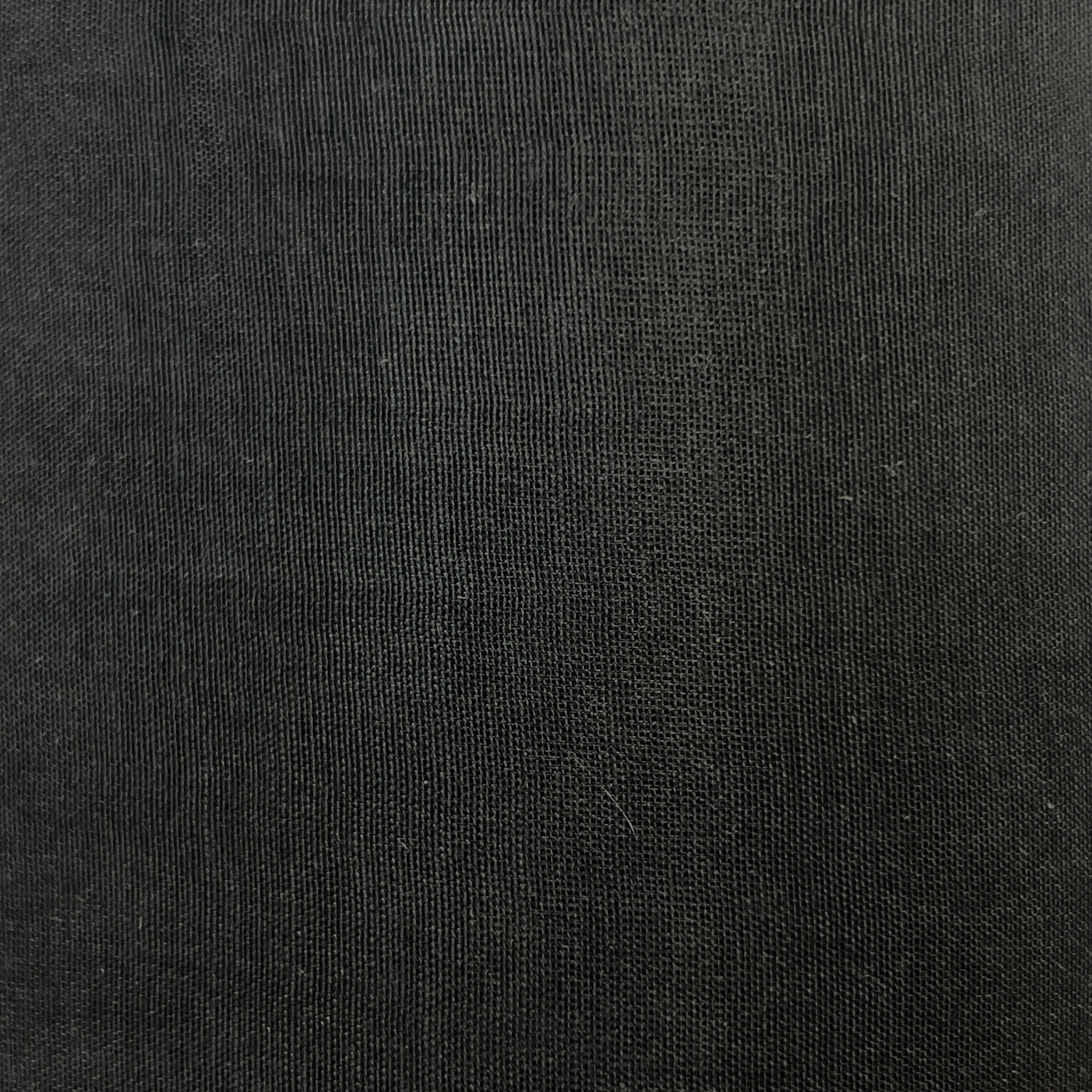 Close-up of black fabric texture