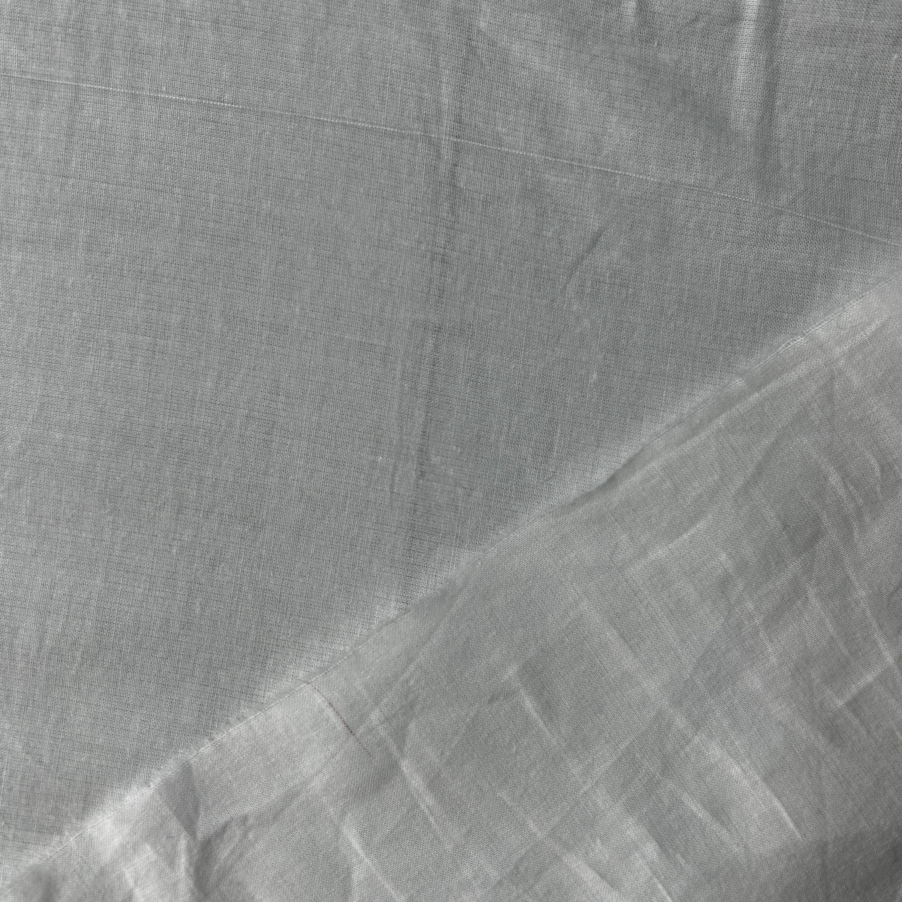 Close-up of white fabric texture