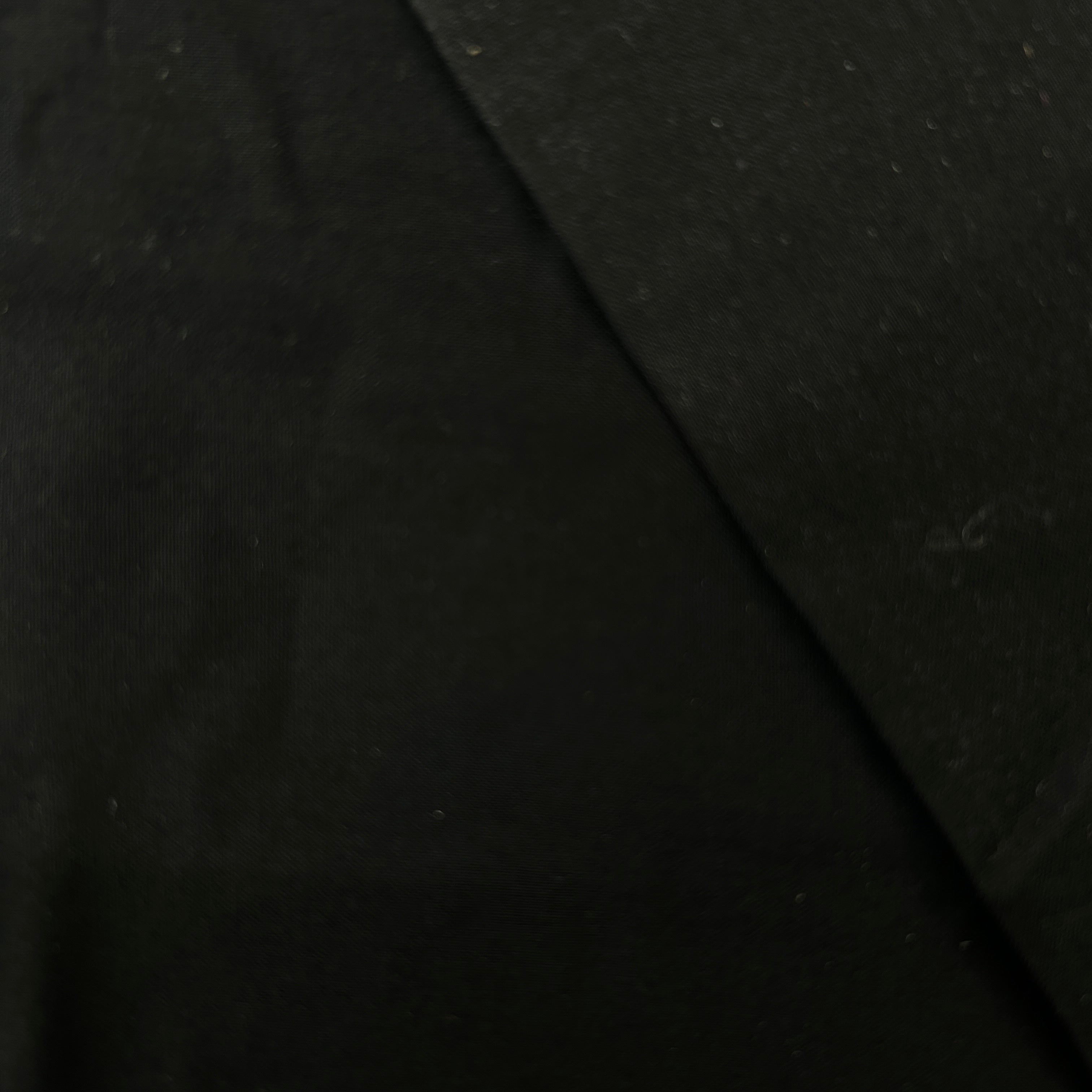 Close-up of black fabric texture