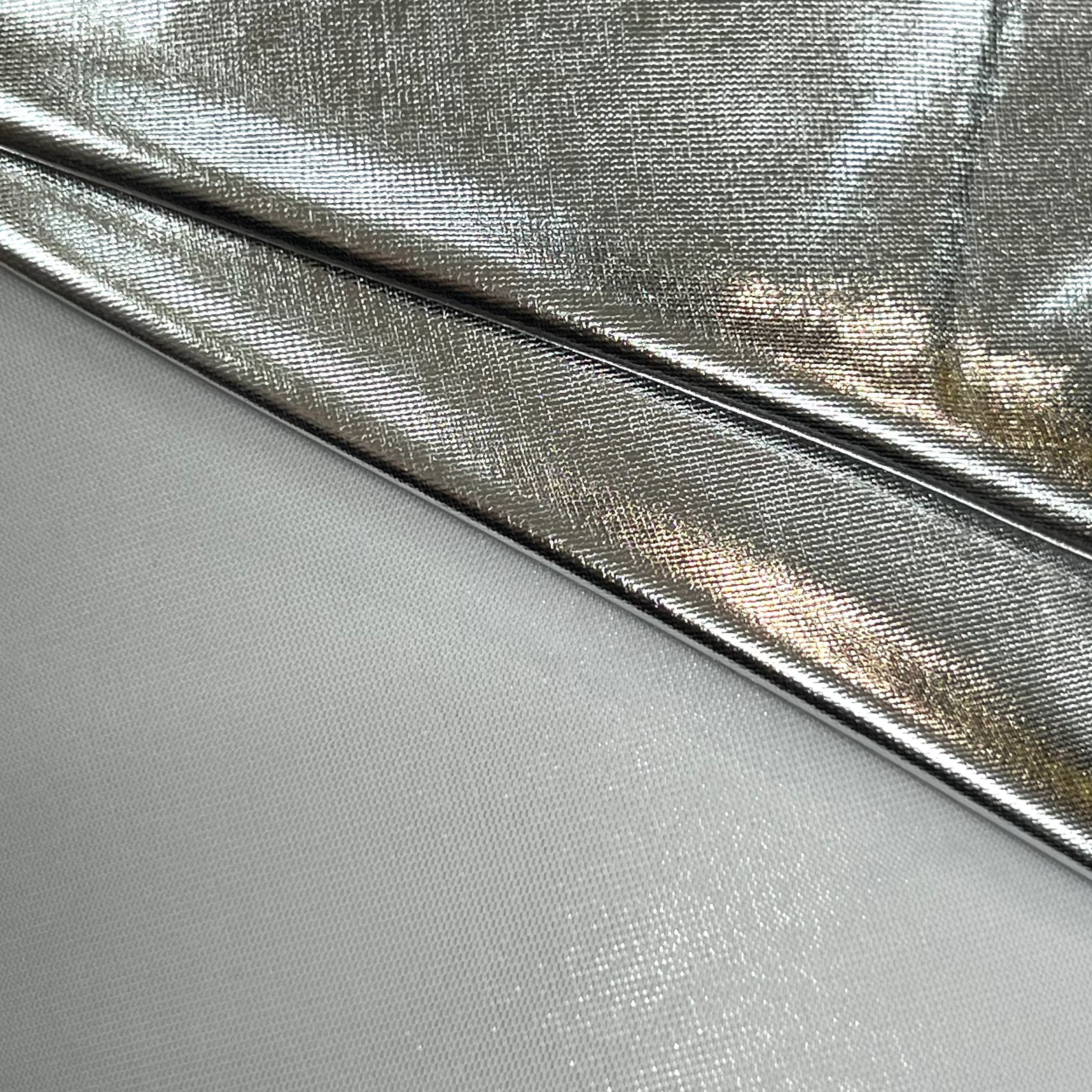 Metallic Coated Jersey High Shine Stretch Knit | RX324