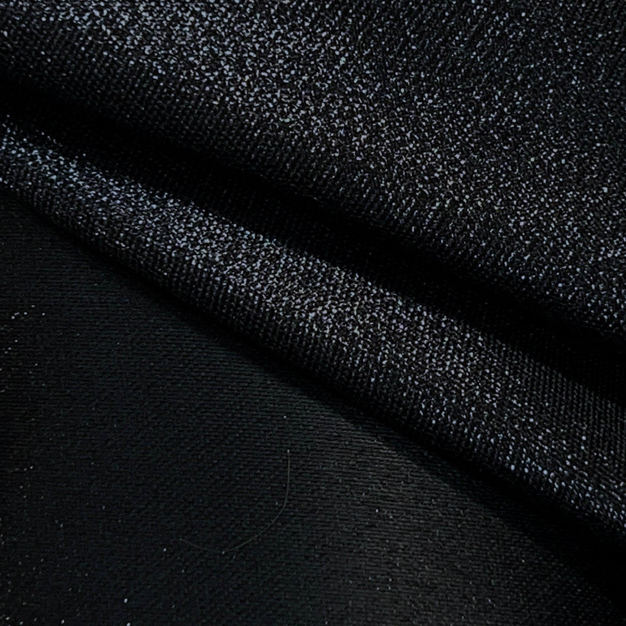 Metallic Fabric Gold Silver Black Luminous Sheen | AE030 AI/16553