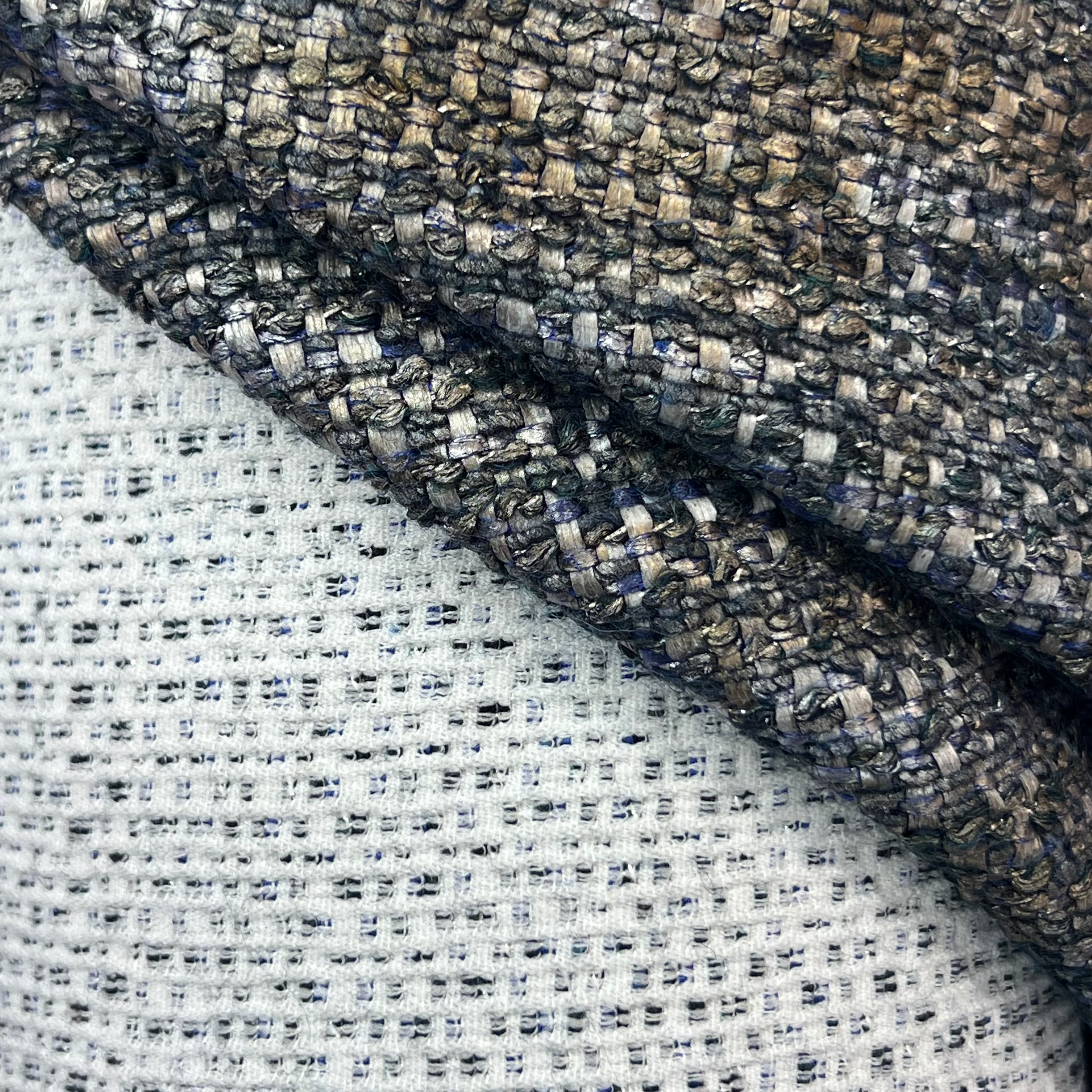Viscose & Polyamide Metallic Tweed XIT110 CH2