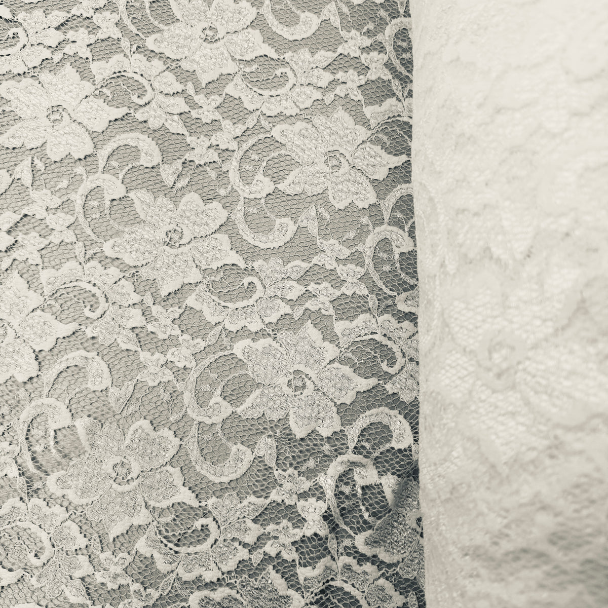 Floral Stretch Lace Fabric, 140cm Width for Dressmaking | SALEXMA