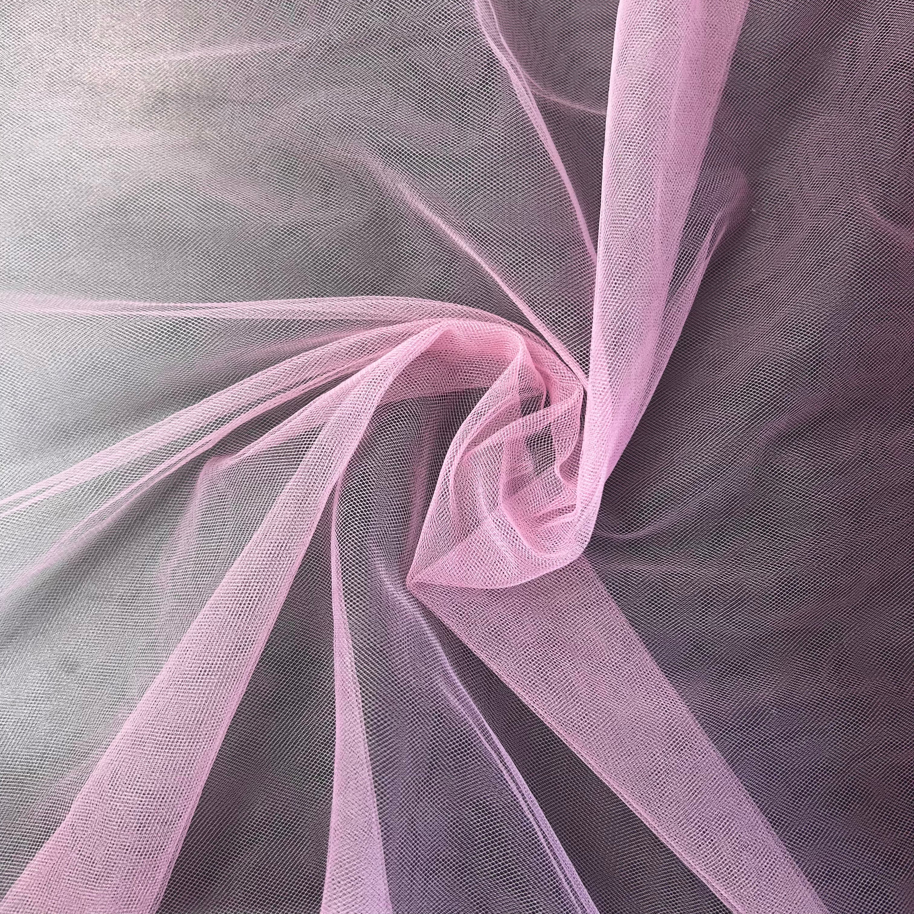 Blush Pink Soft Mesh Tulle Craft Fabric | SALEXML001