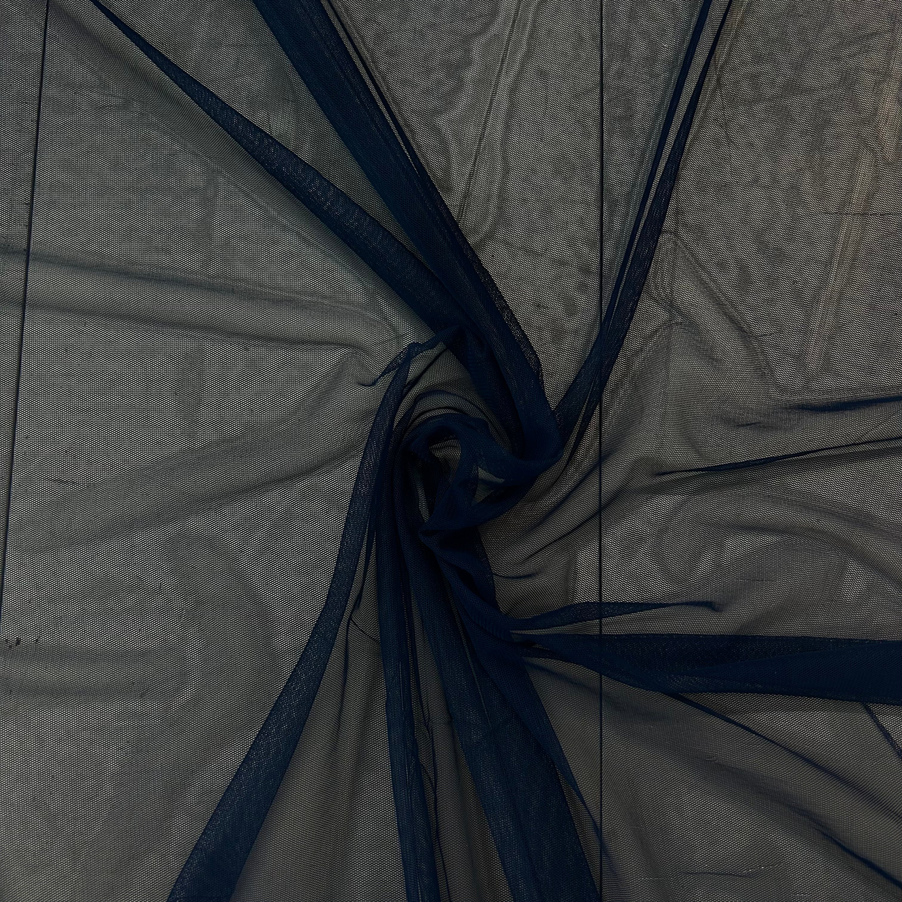 Blue Soft Tulle Mesh Dressmaking Fabric | SALEXML007