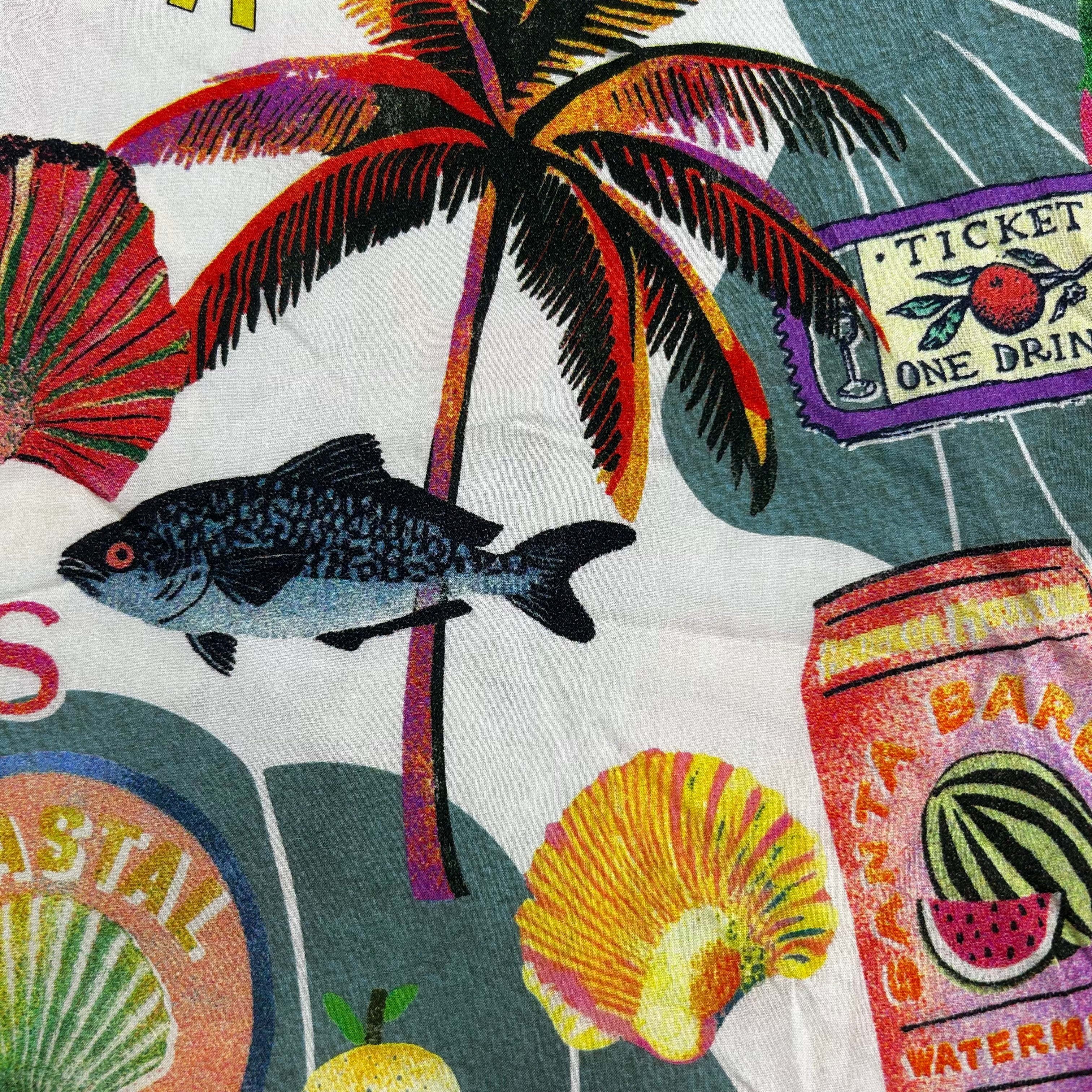 Viscose Summer Printed Fabric - 1.6m | SALEXML017
