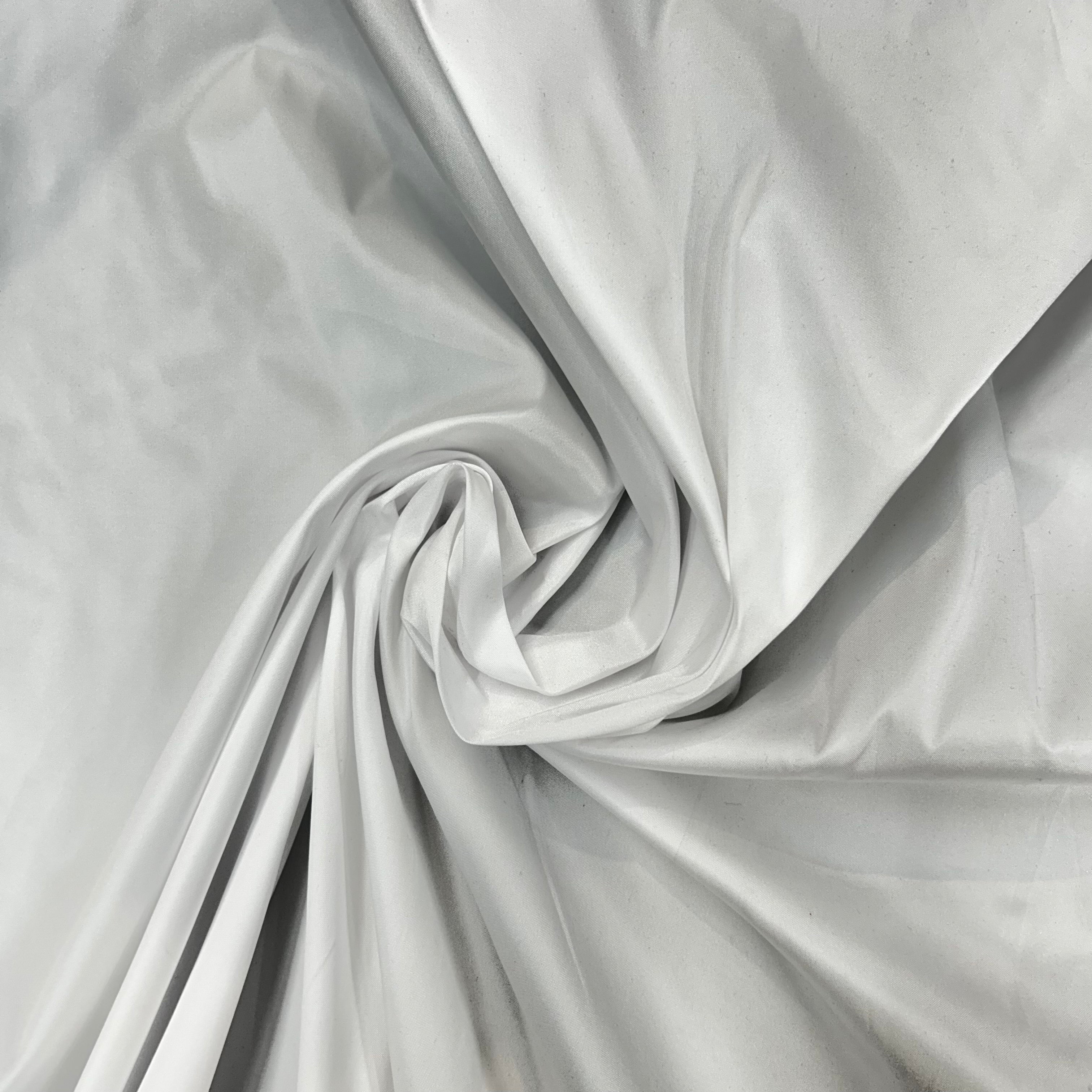 White Polyester Taffeta | SALEXML061