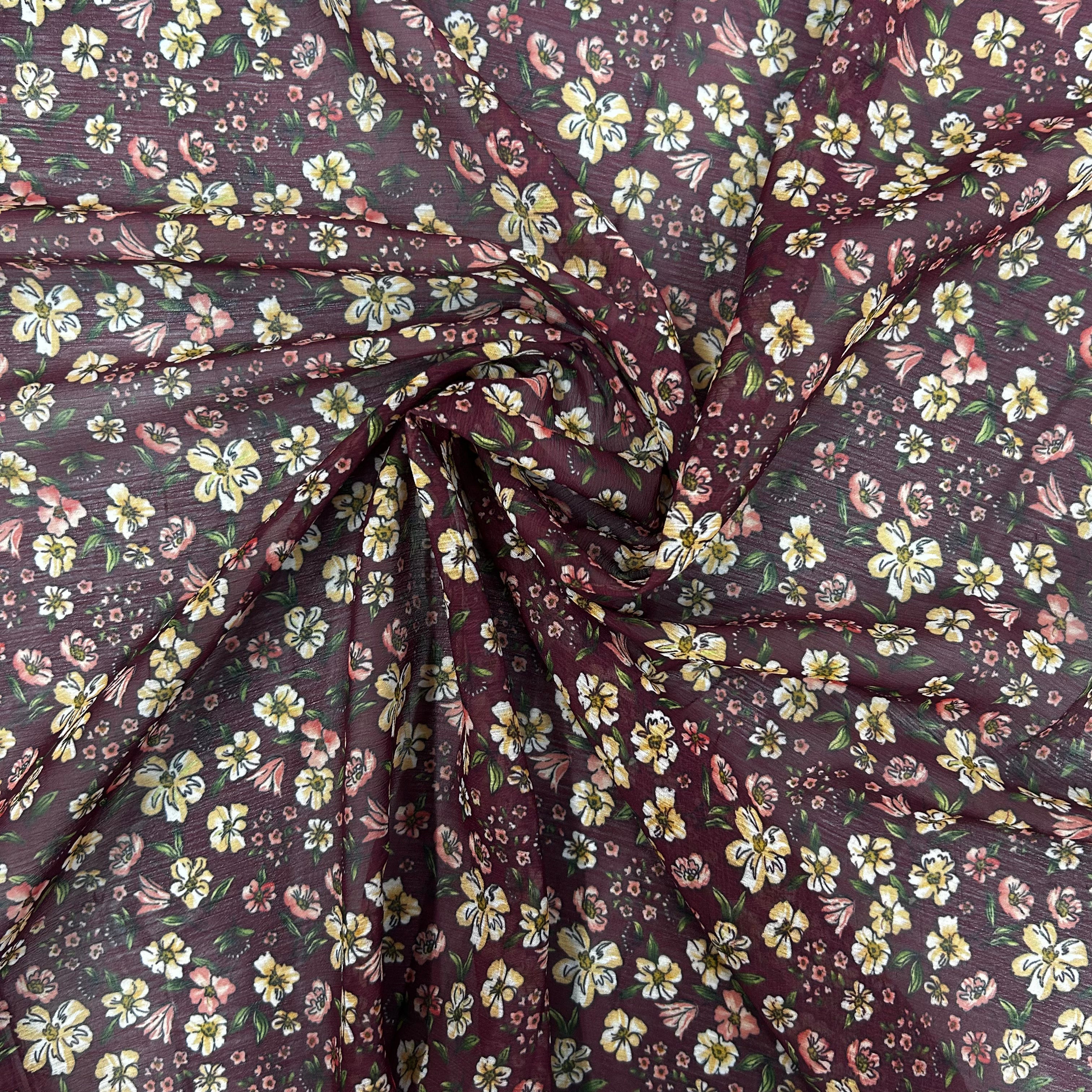 Printed Polyester Chiffon | SALEXML090