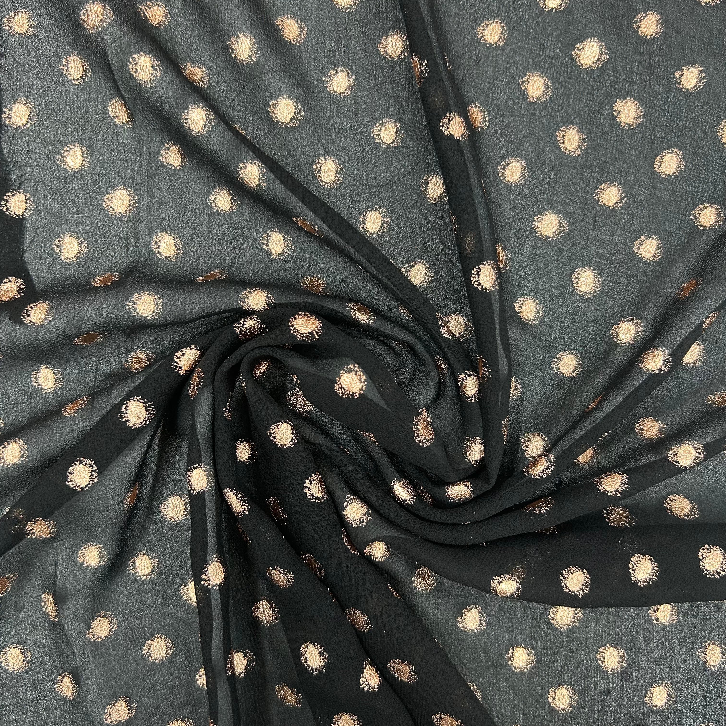 Printed 100% Polyester Pebble Chiffon | SALEXML094