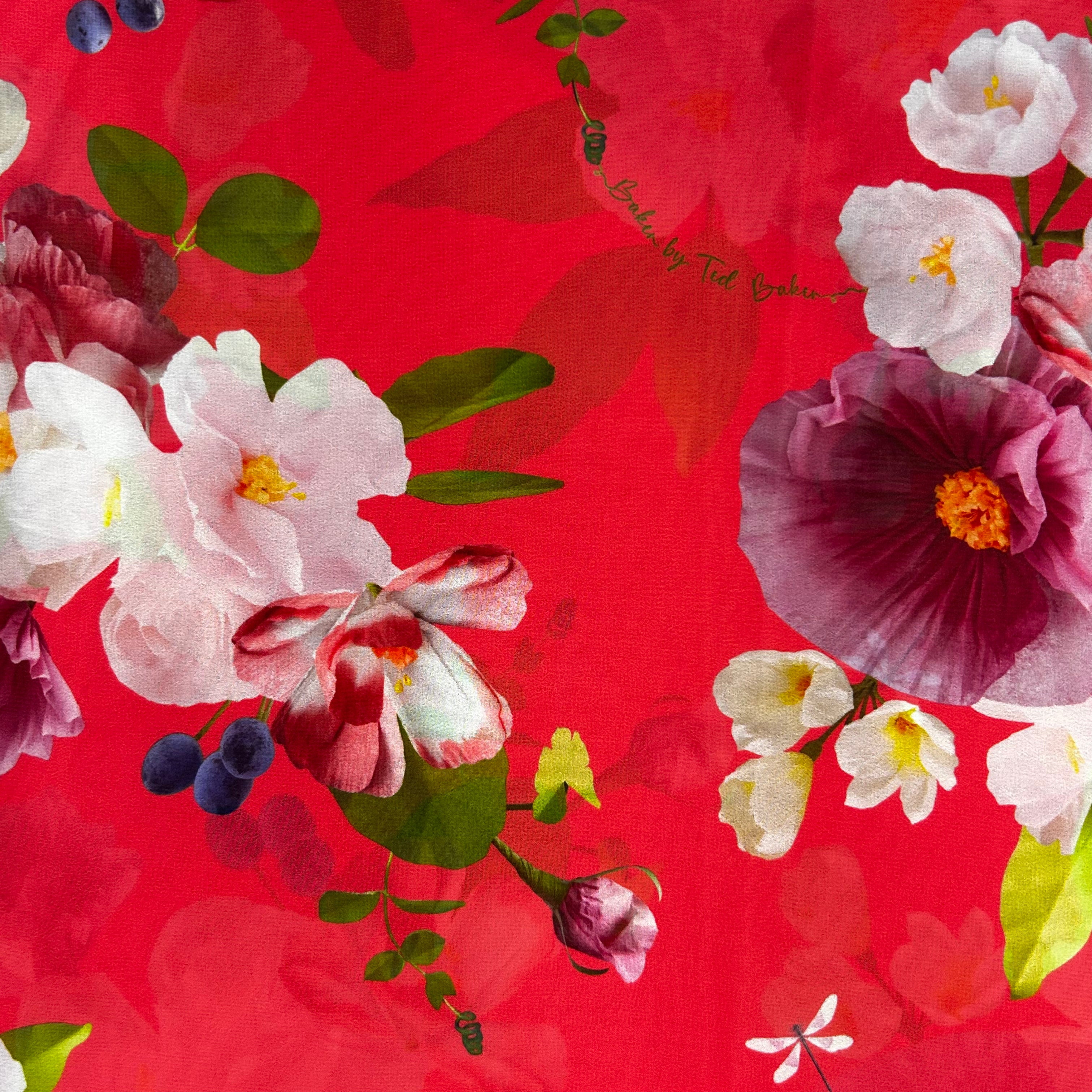 Ted Baker Printed Polyester Chiffon | SALEXML112