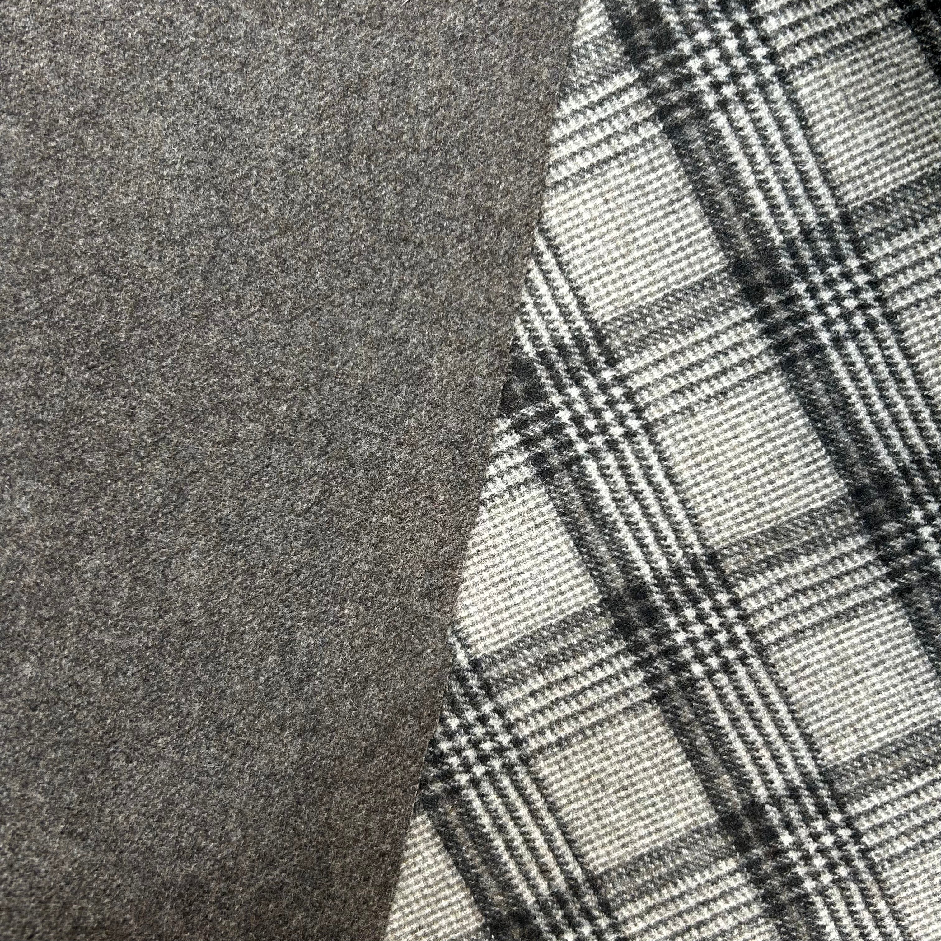 Double-Sided Wool & Cashmere Tweed XIT116