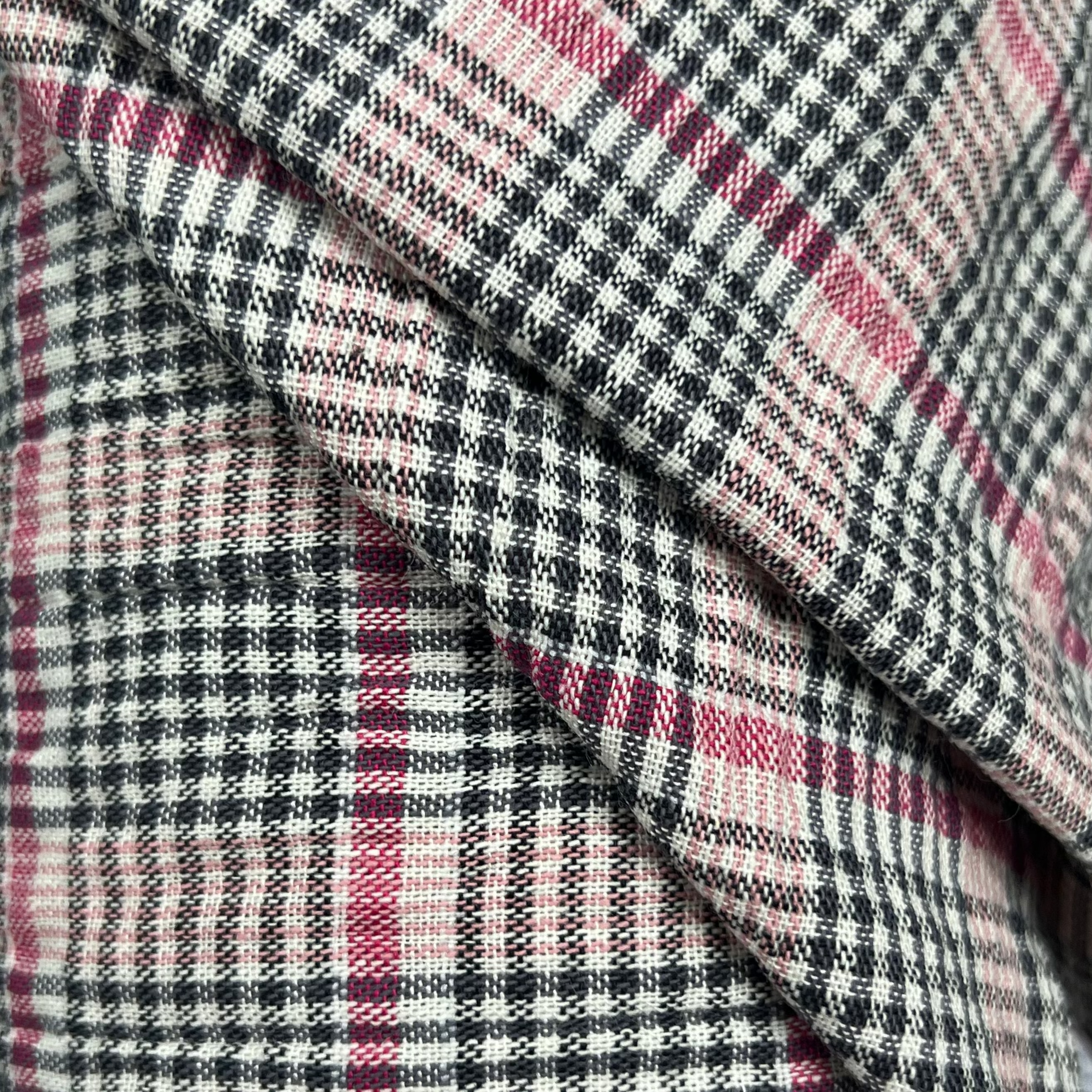 Checkered Cotton Fabric RX111