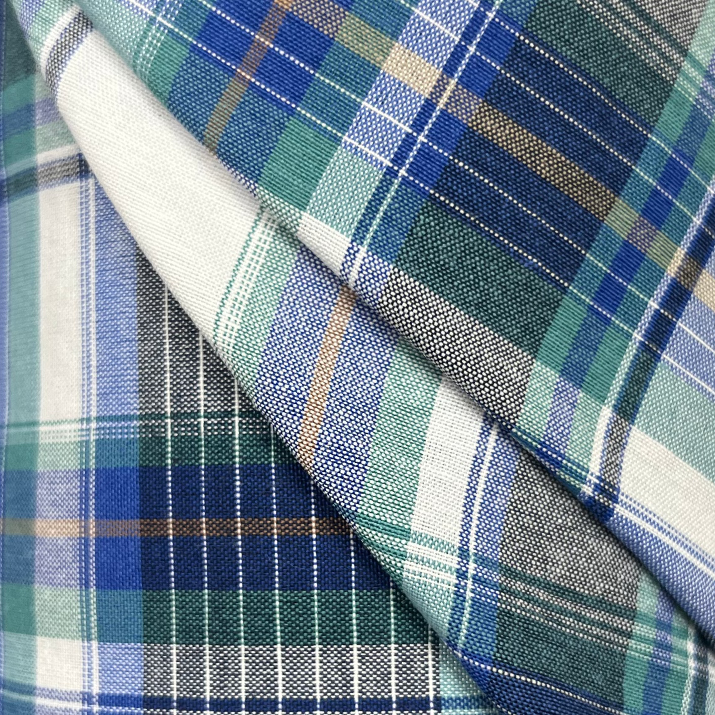 Checkered Cotton Fabric RX118