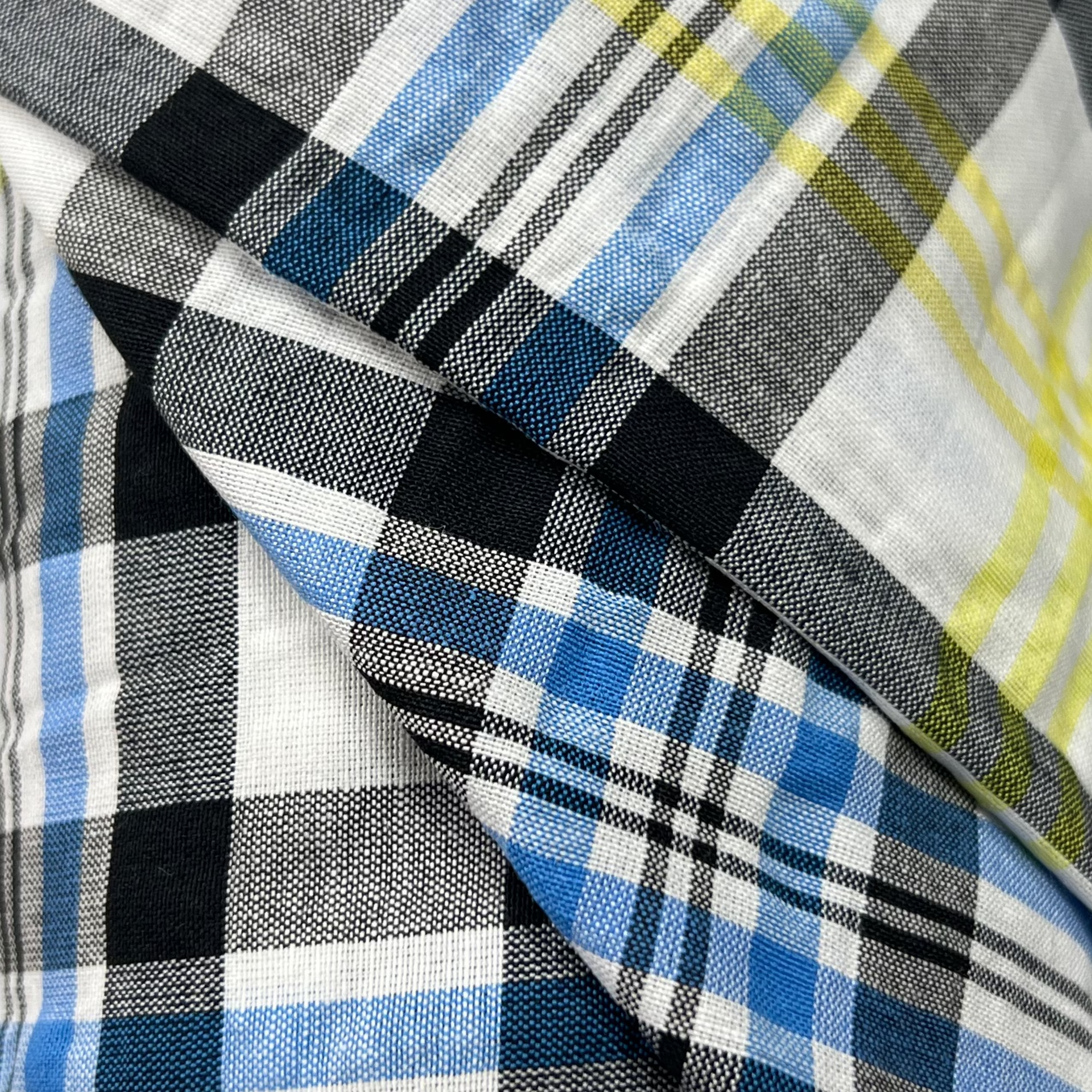 Checkered Cotton Fabric RX119