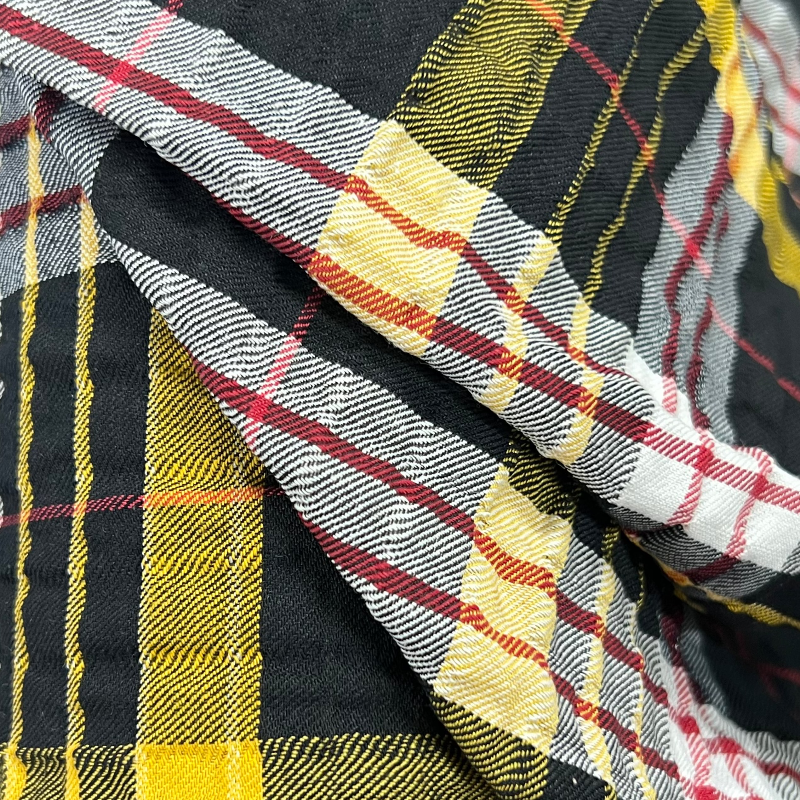 Checkered Cotton Fabric RX120