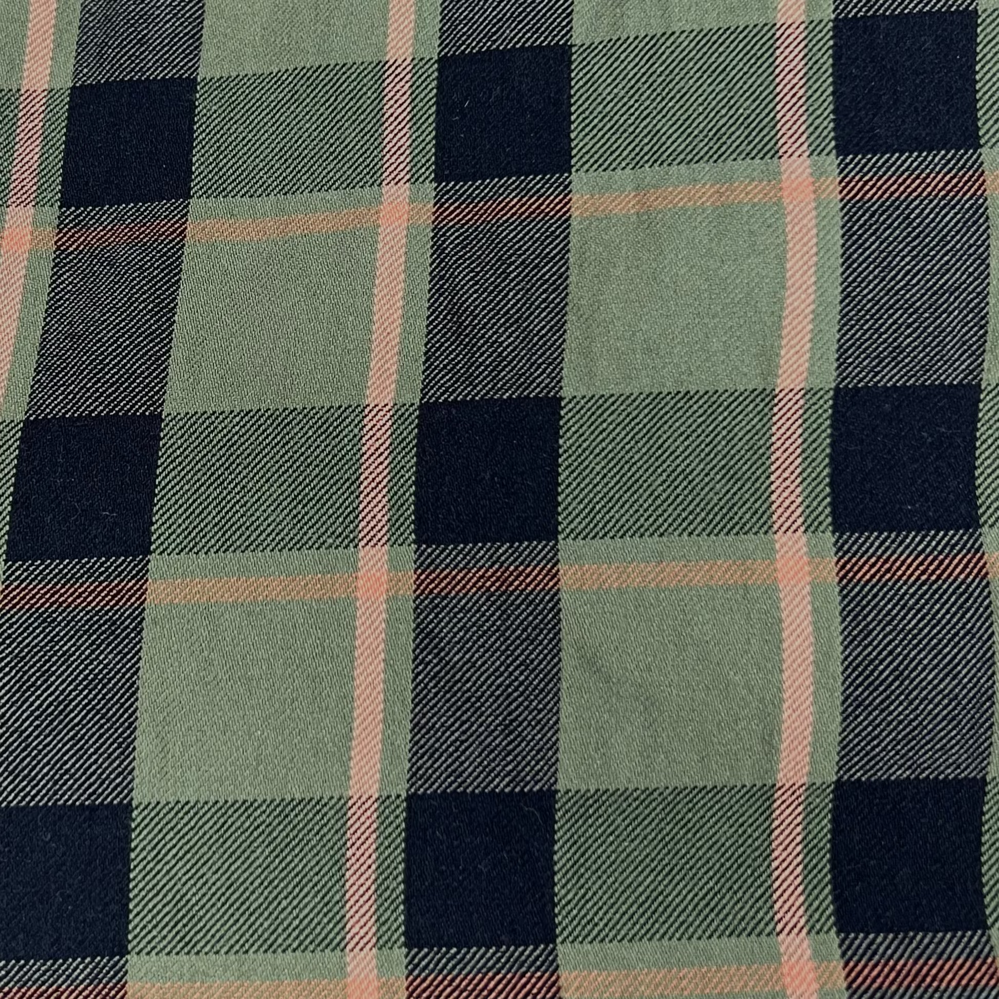 Checkered Cotton Fabric RX122