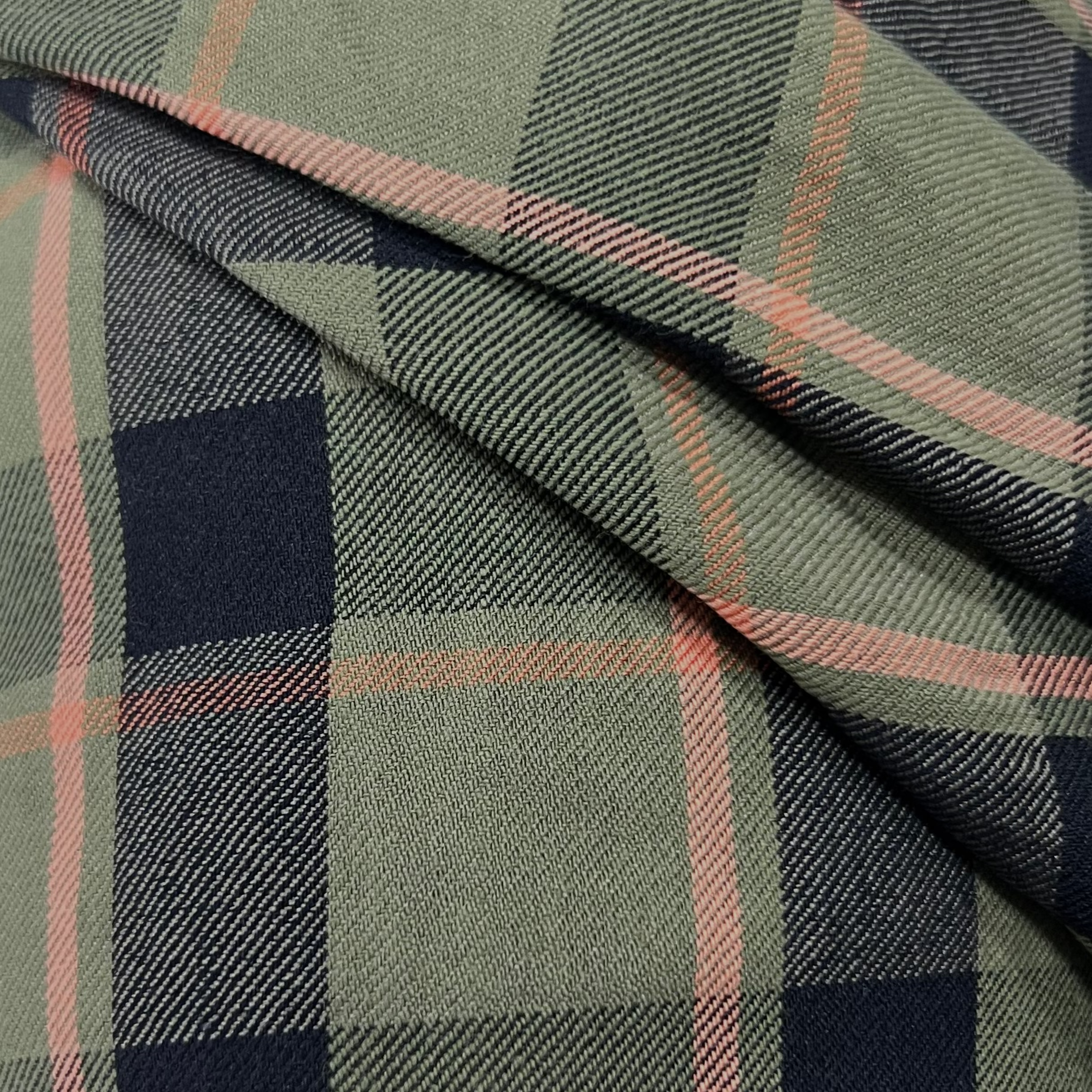 Checkered Cotton Fabric RX122