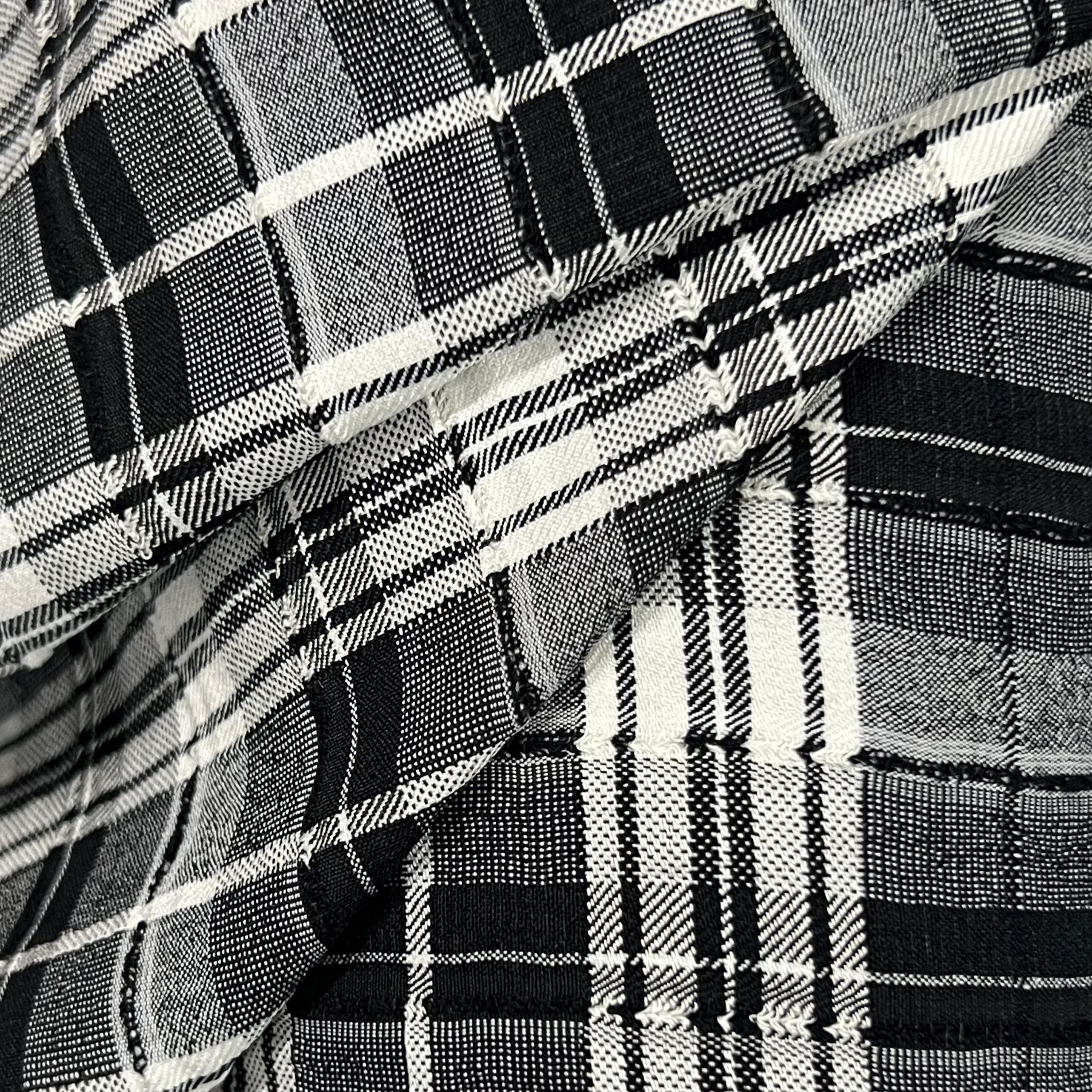 Checkered Cotton Fabric RX123