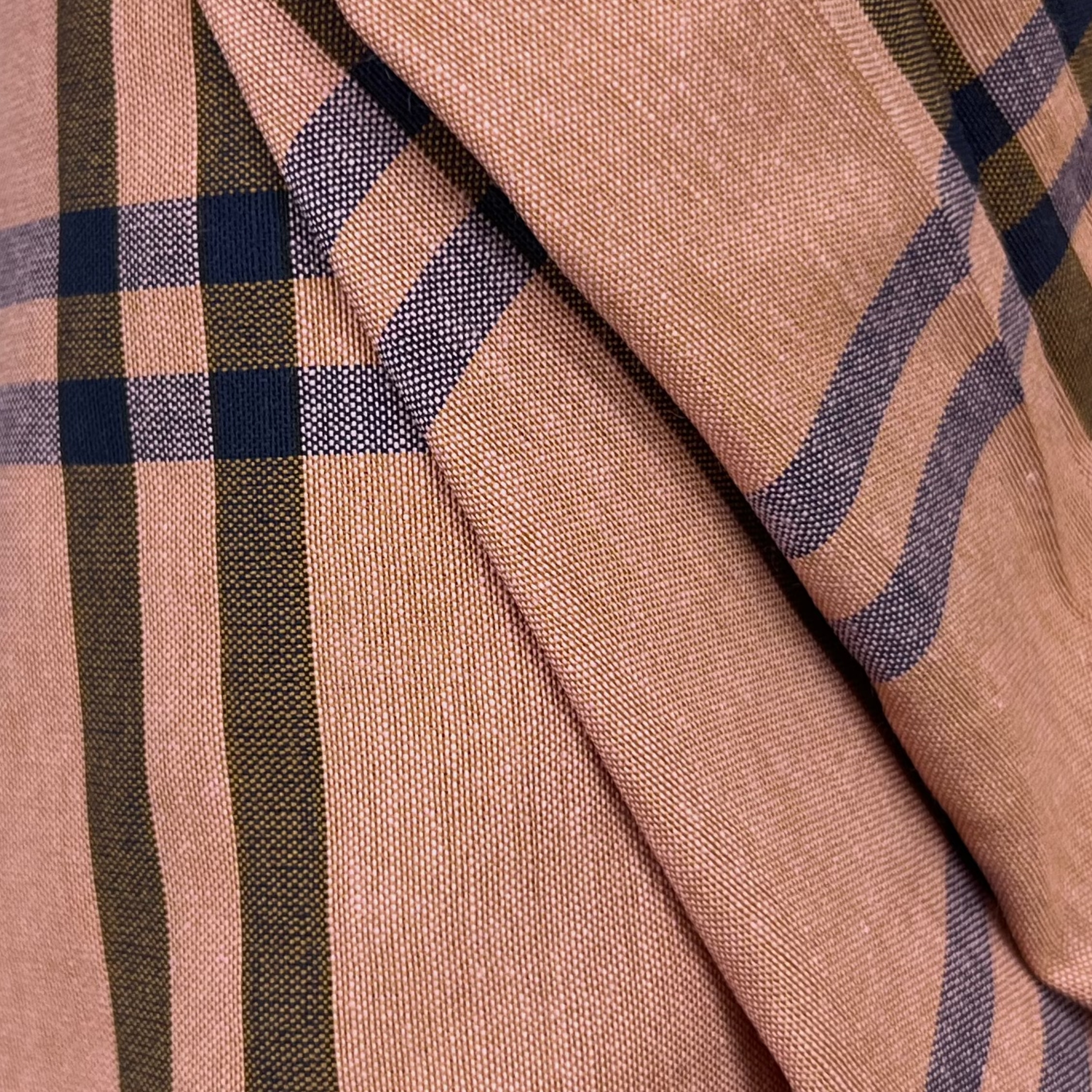 Checkered Cotton Fabric RX124