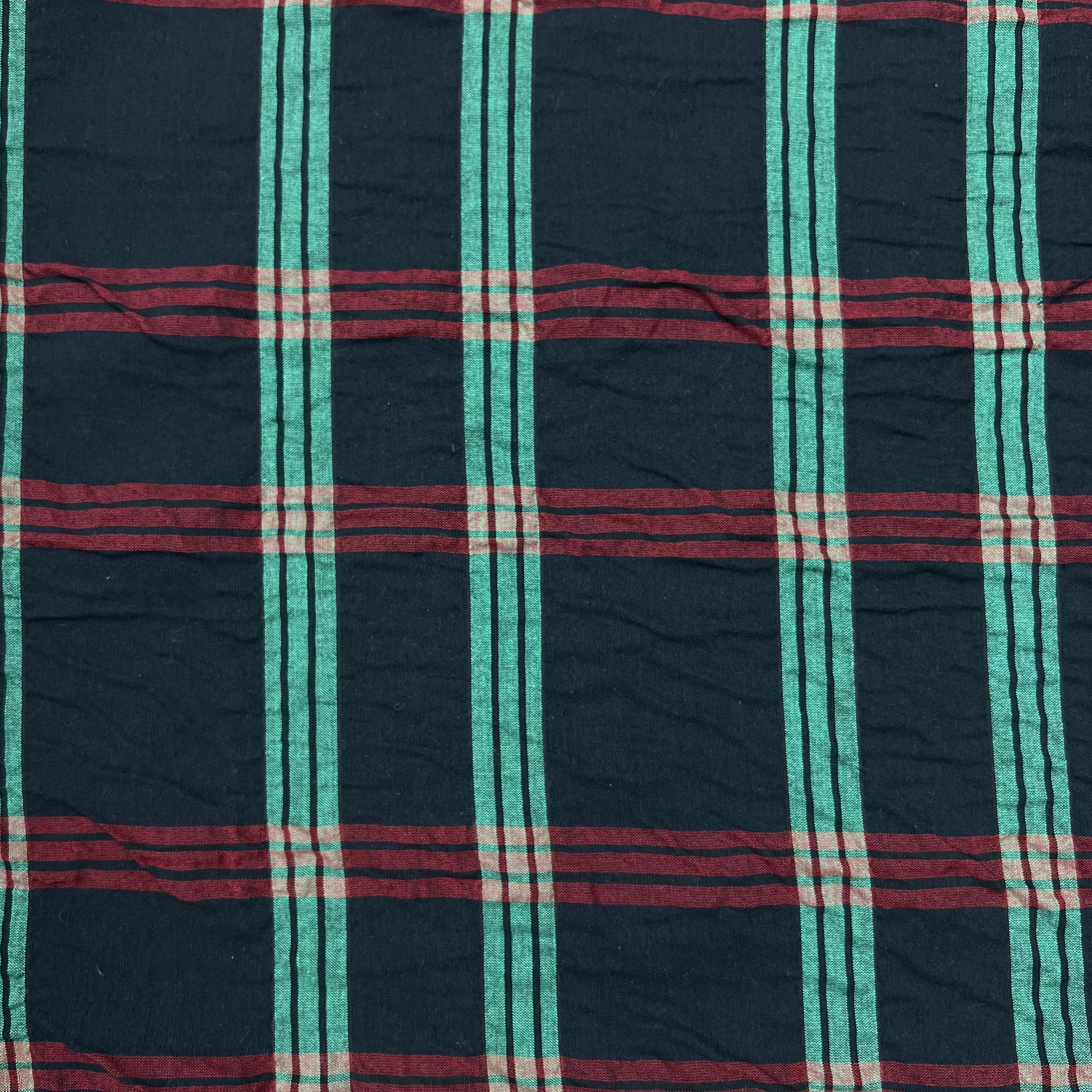Checkered Cotton Fabric RX126