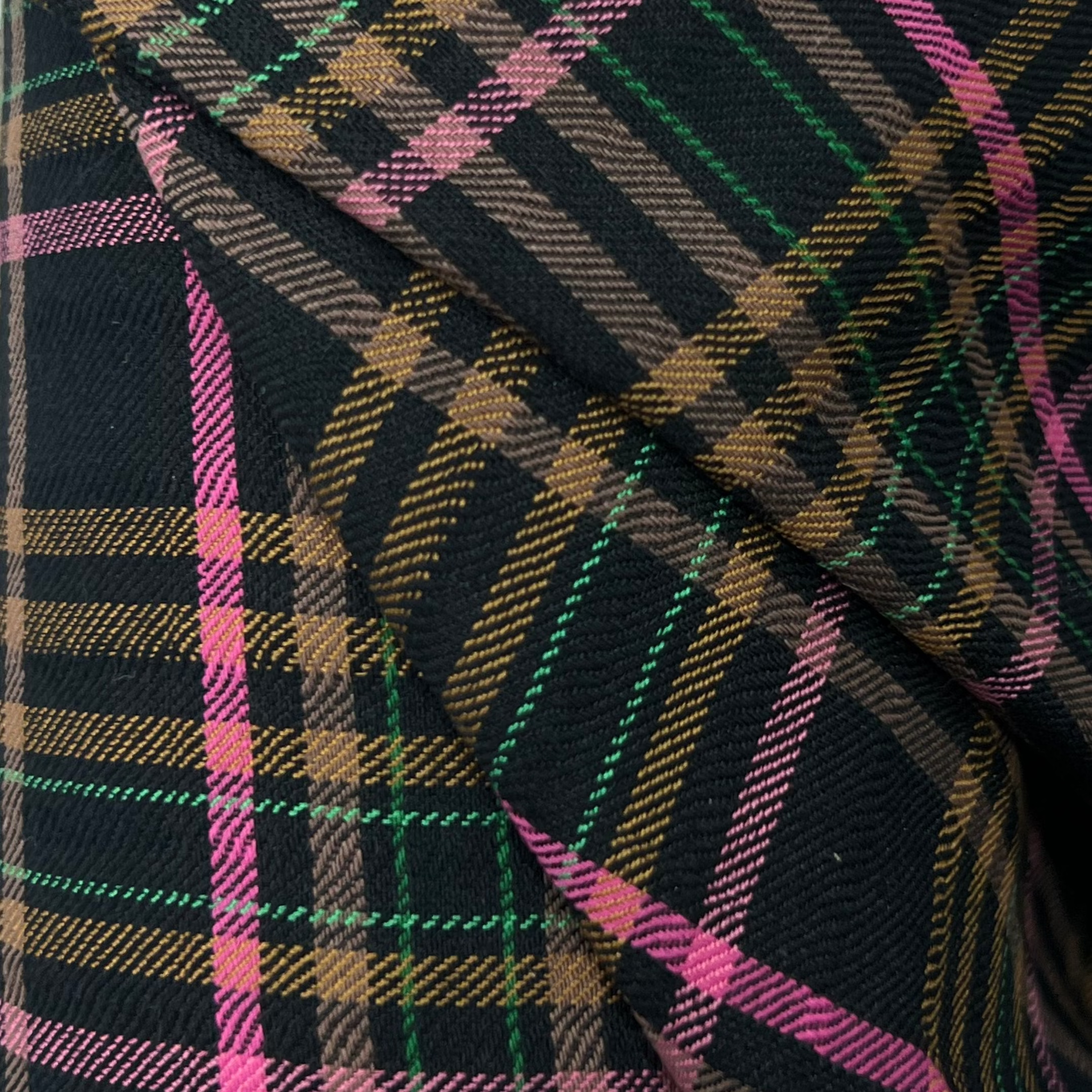 Checkered Cotton Fabric RX127