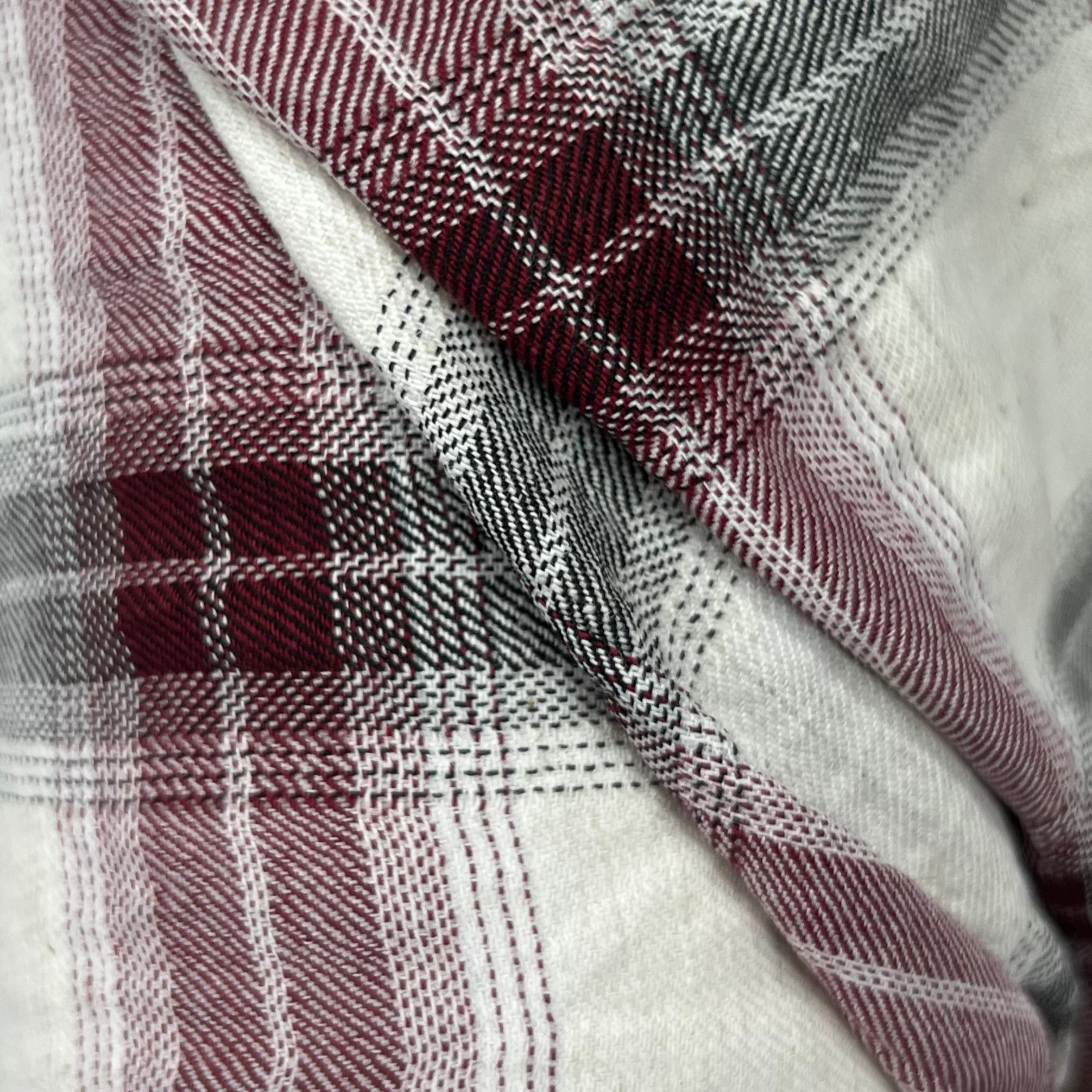 Checkered Cotton Fabric RX132