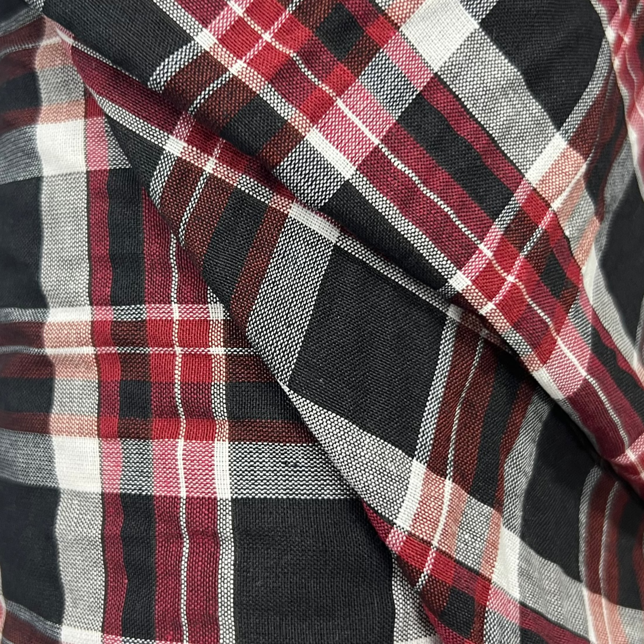 Checkered Cotton Fabric RX135