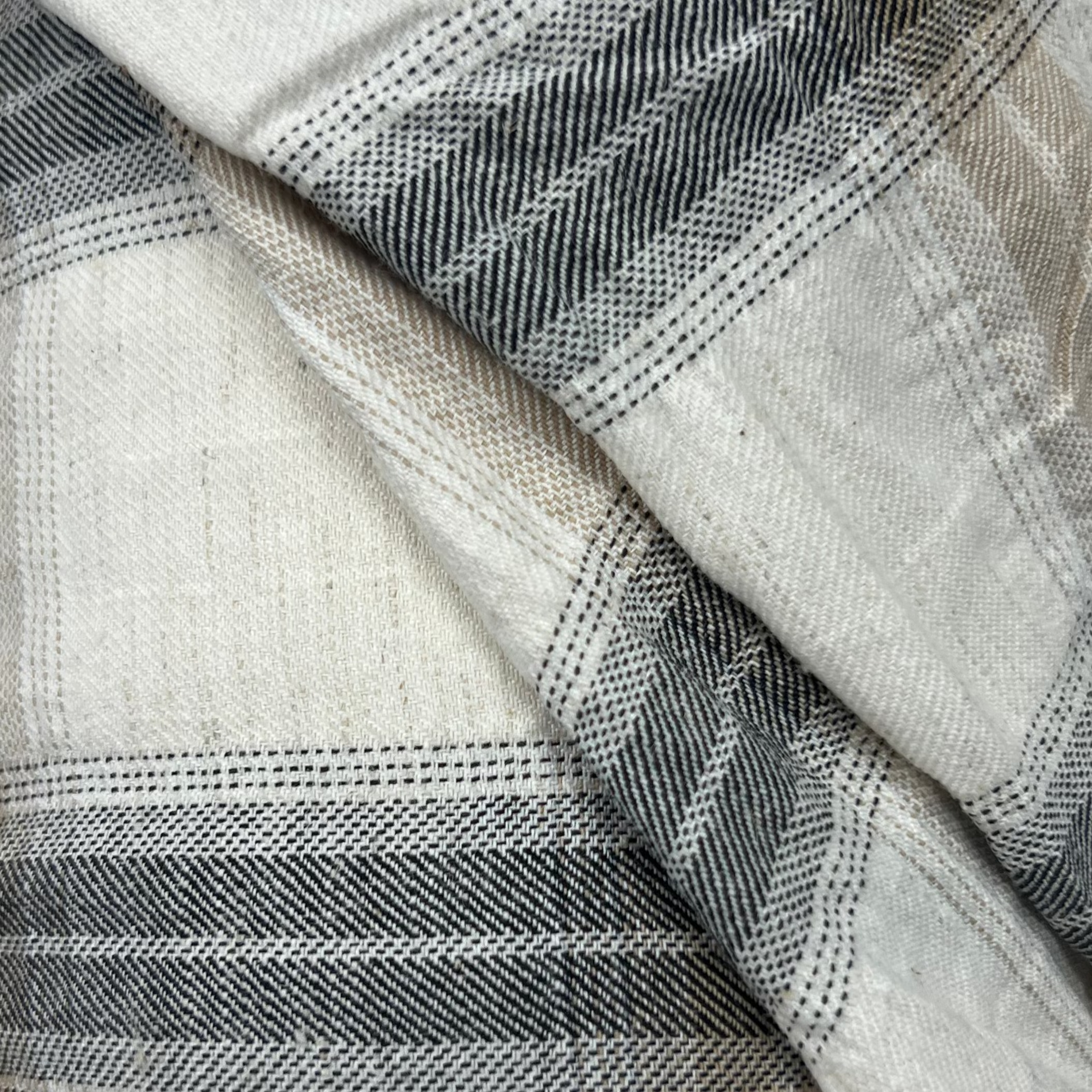 Checkered Cotton Fabric RX145