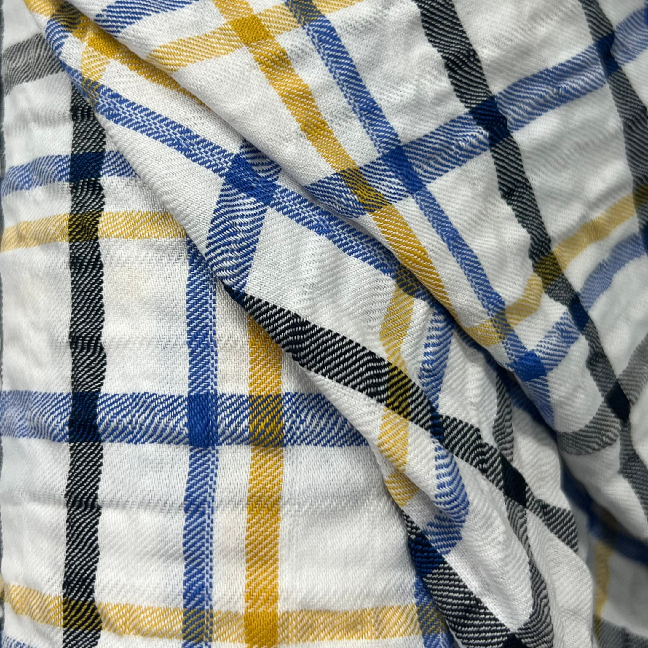 Checkered Cotton Fabric RX146