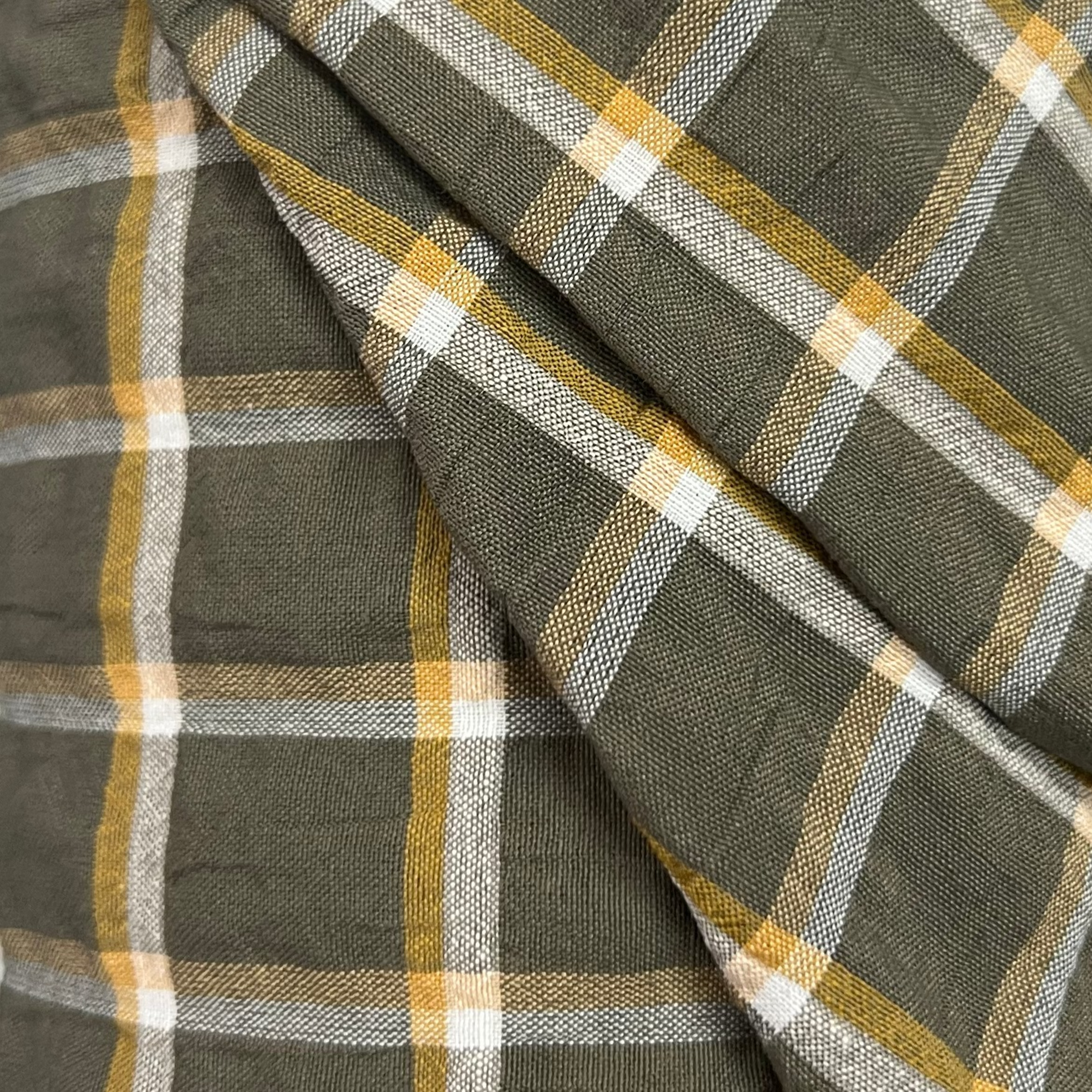 Checkered Cotton Fabric  RX151