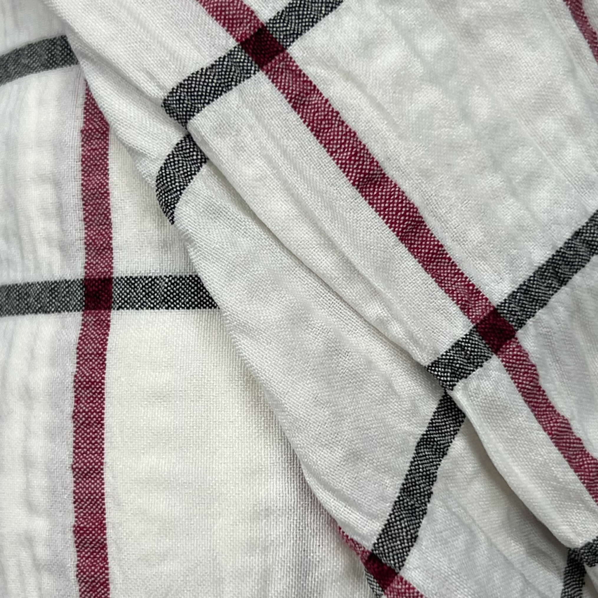 Checkered Cotton Fabric RX153