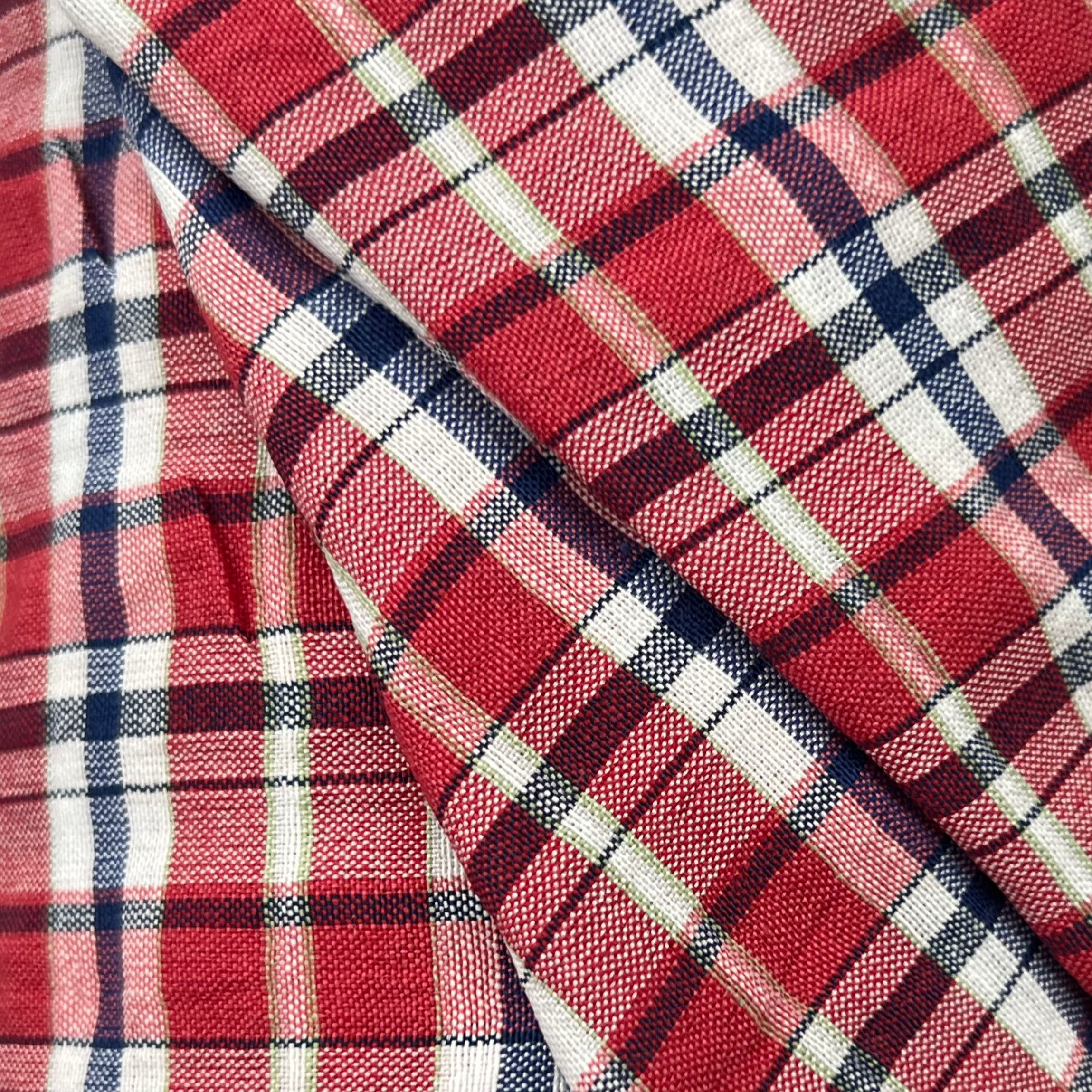 Checkered Cotton Fabric RX155