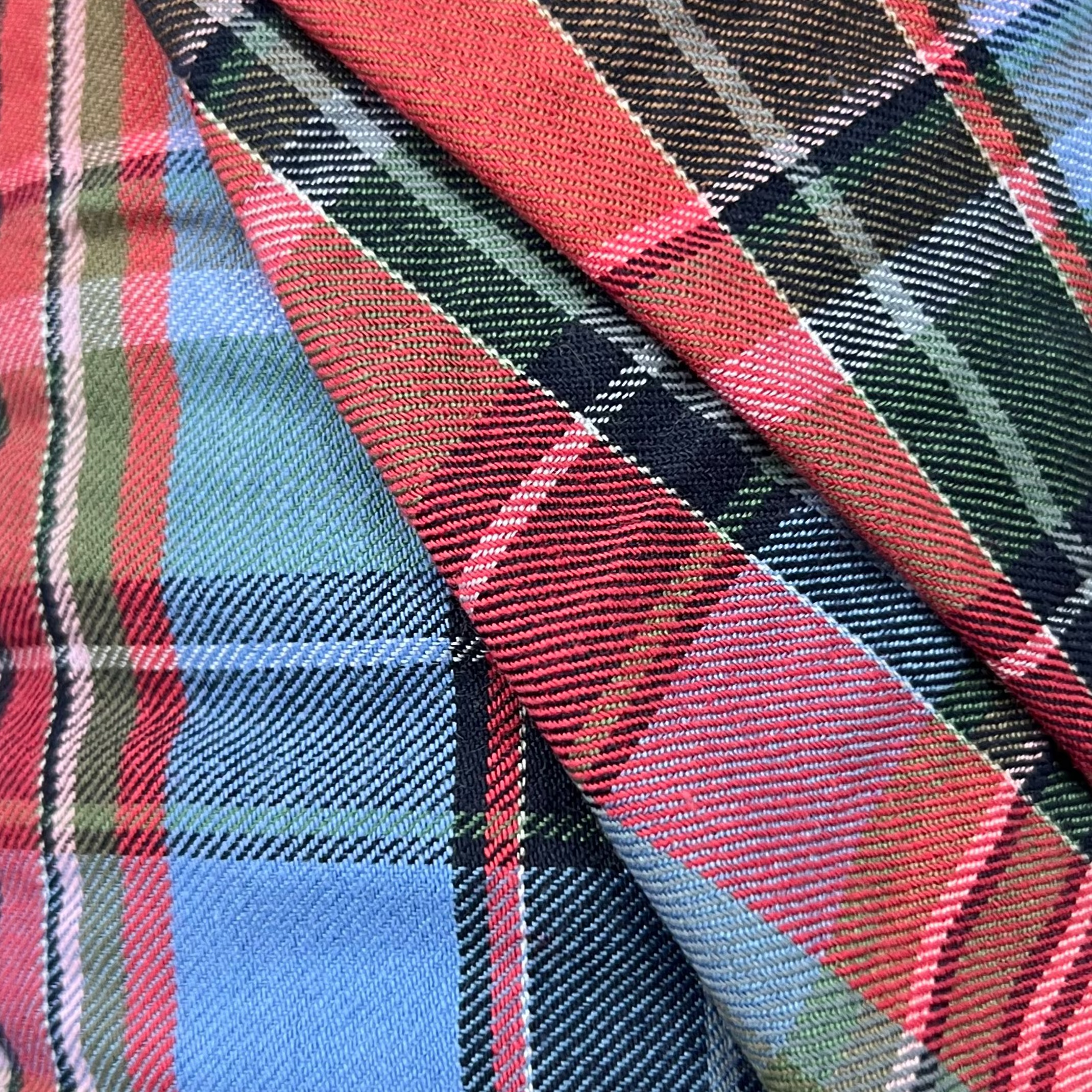 Checkered Cotton Fabric RX156