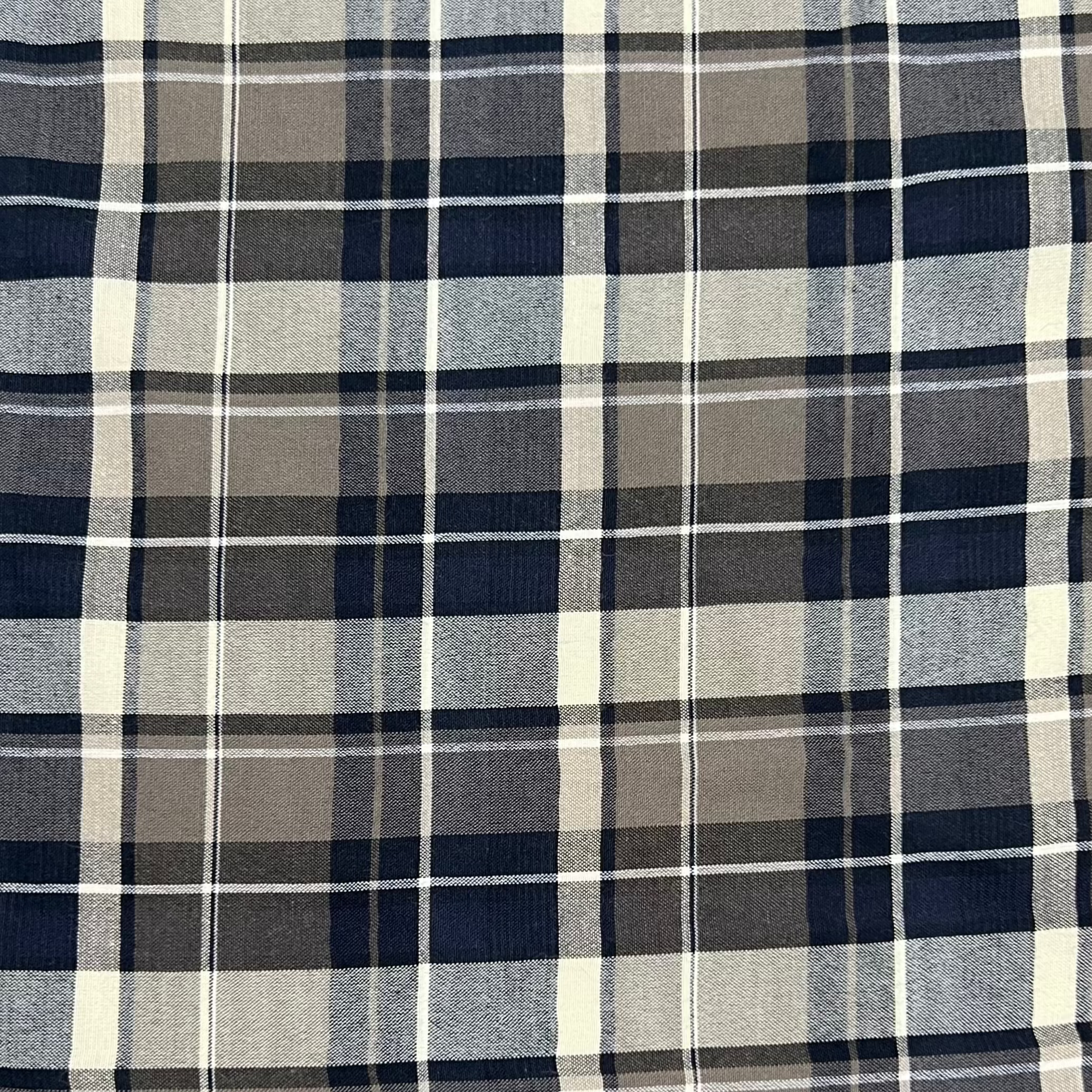 Checkered Cotton Fabric RX159