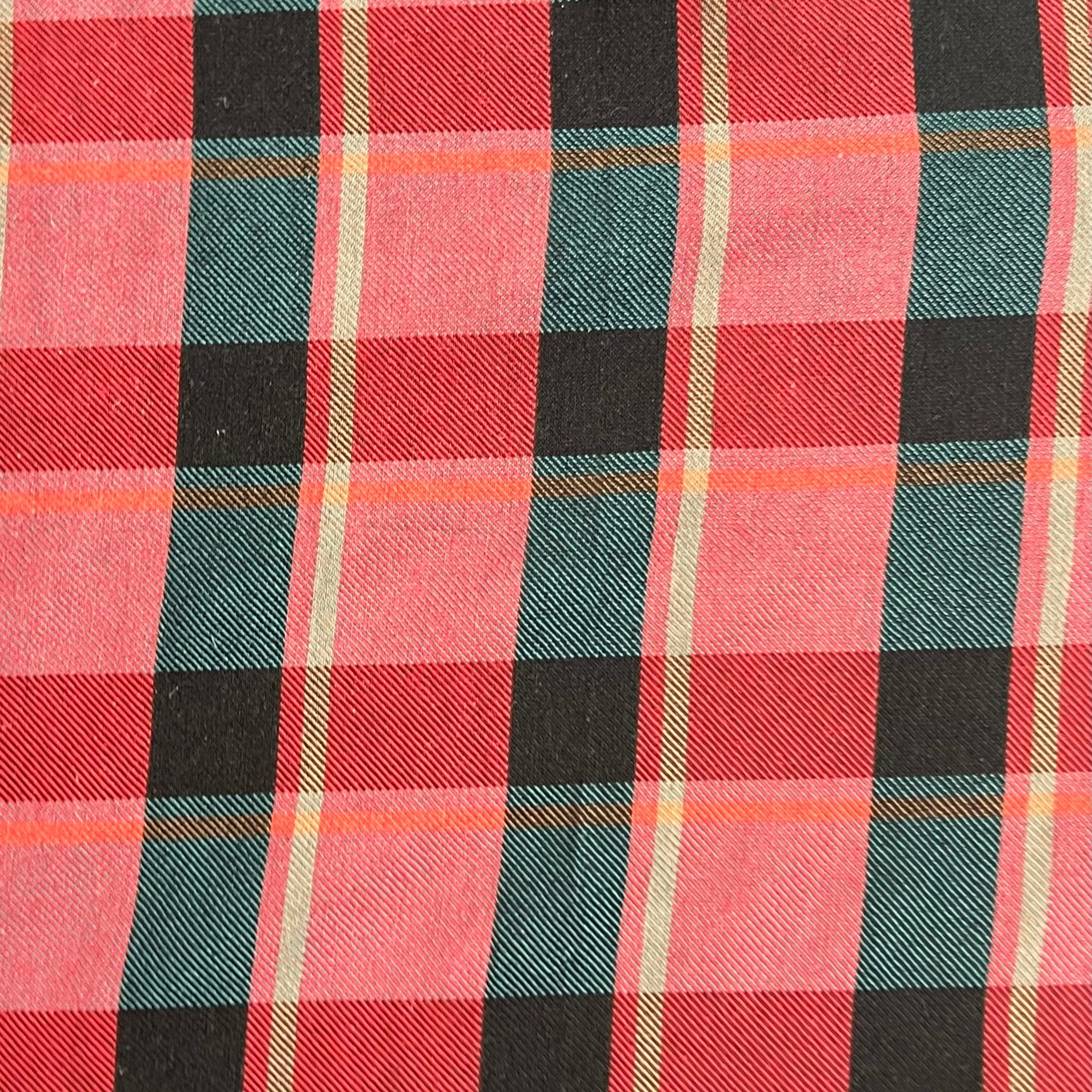 Checkered Cotton Fabric RX160