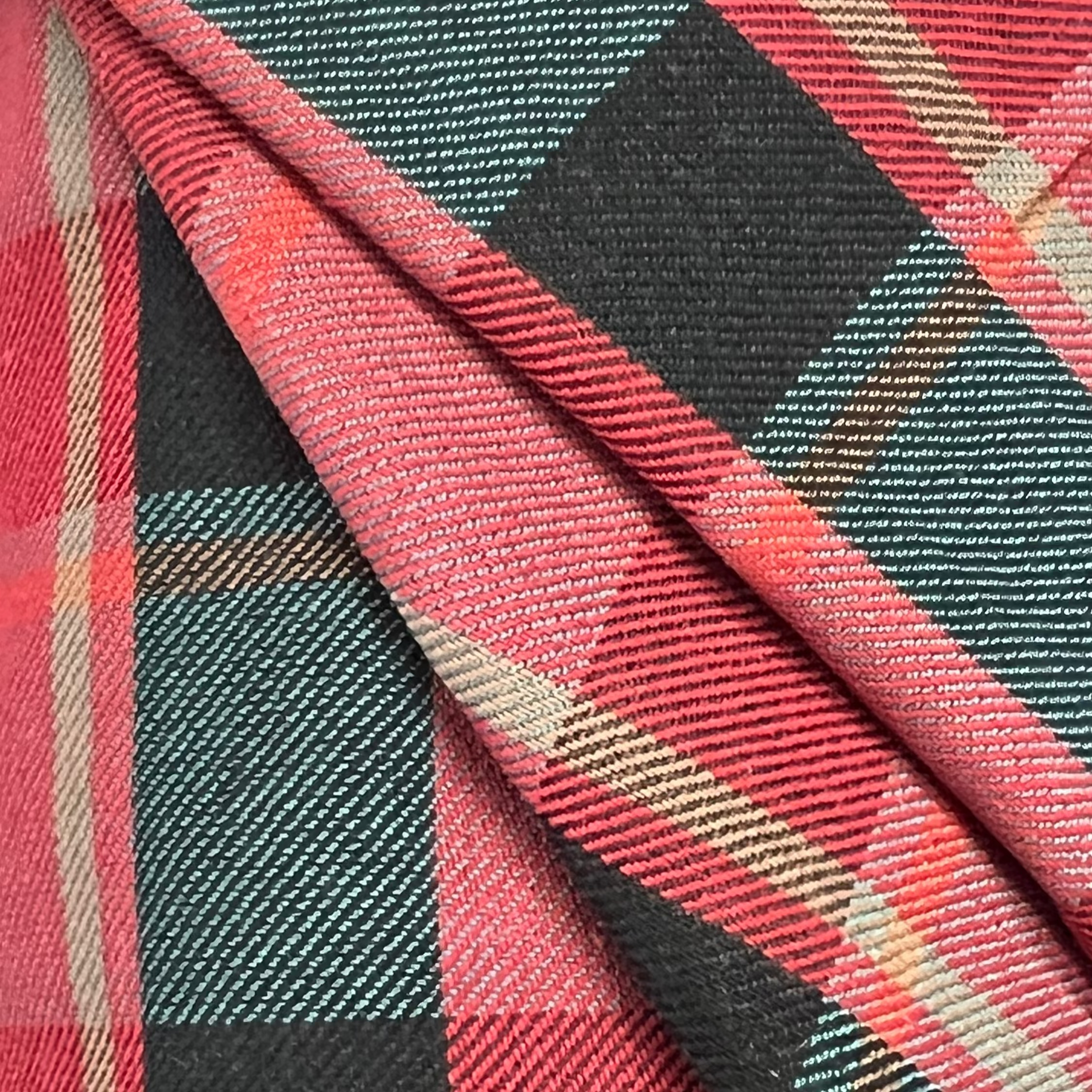 Checkered Cotton Fabric RX160