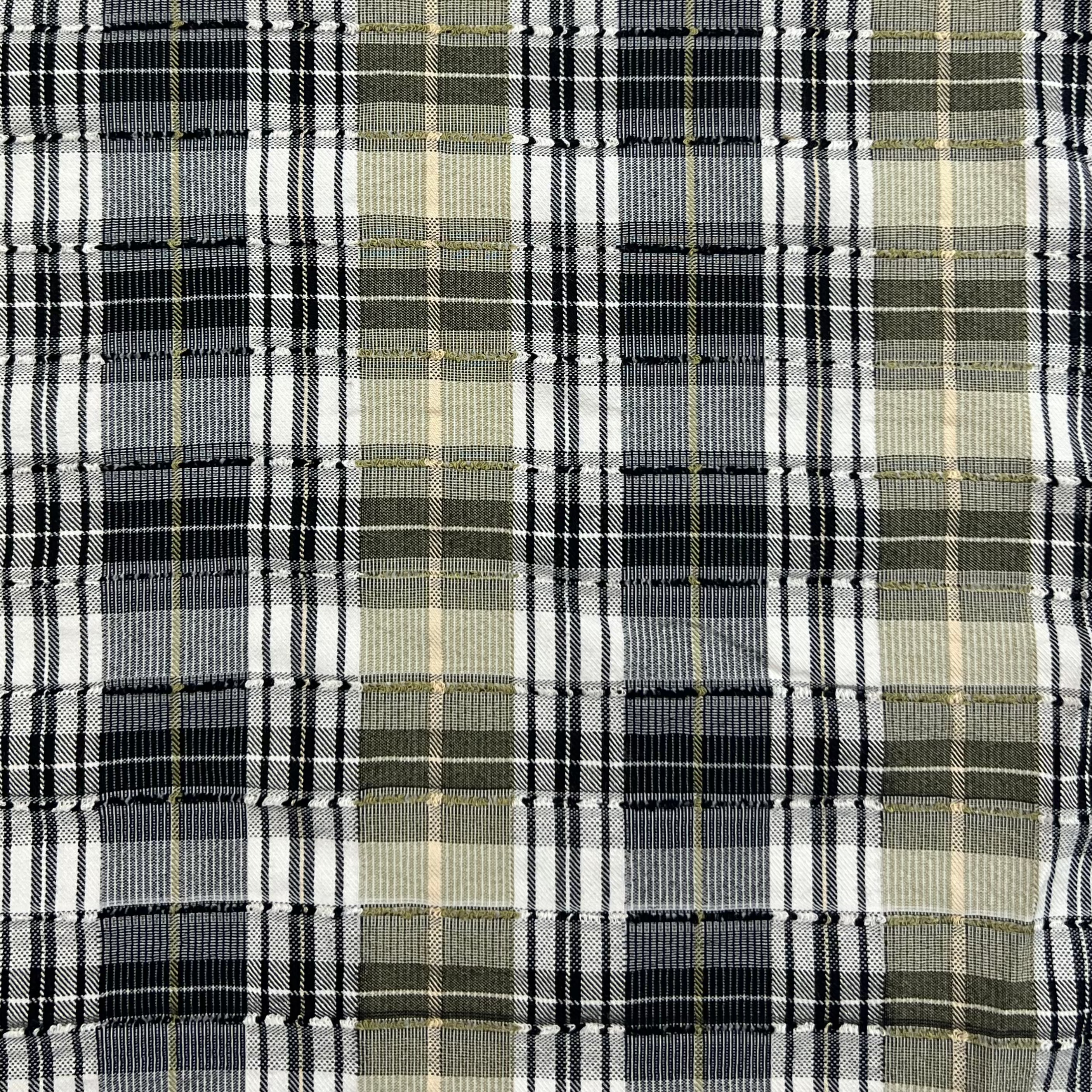 Checkered Cotton Fabric RX164