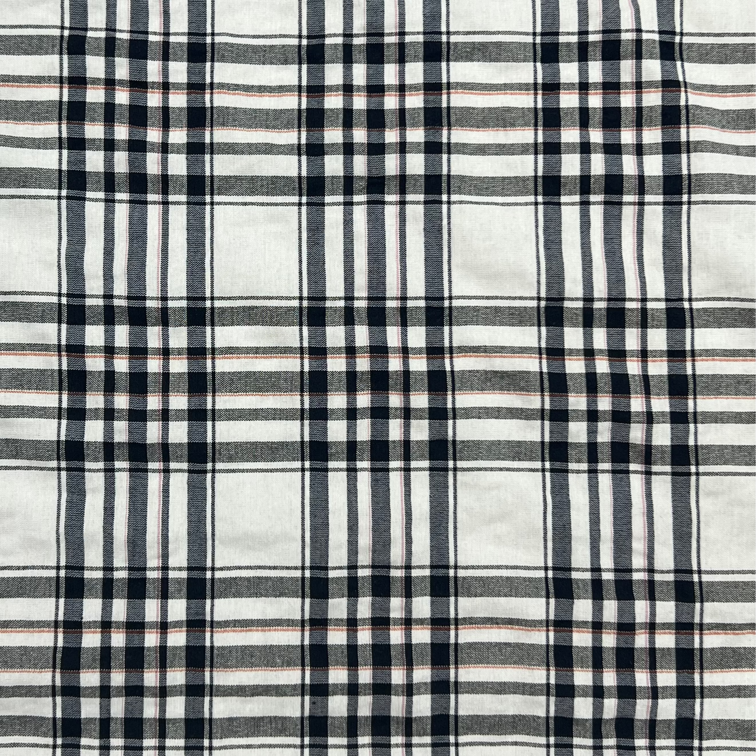 Checkered Cotton Fabric RX166