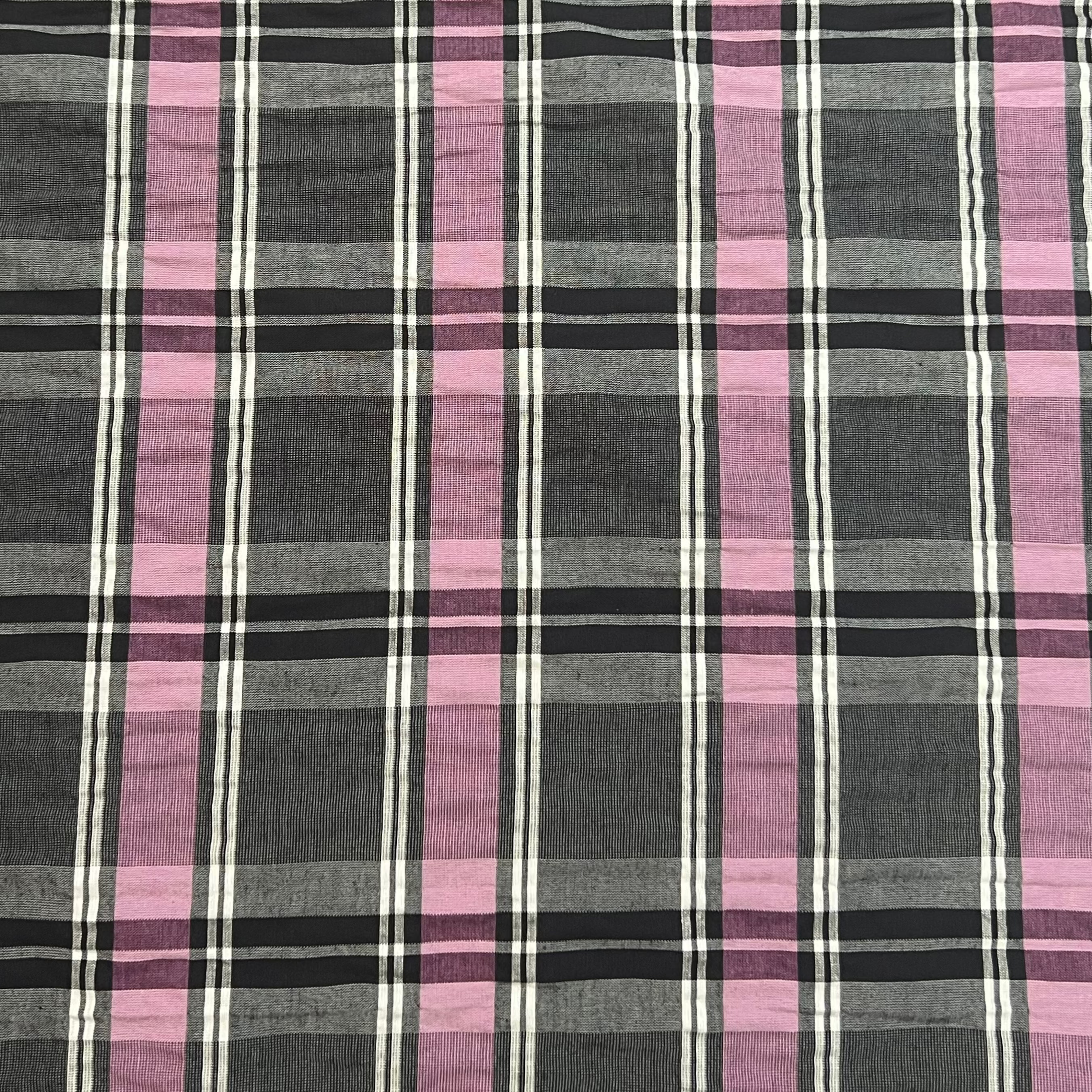 Checkered Cotton Fabric RX172
