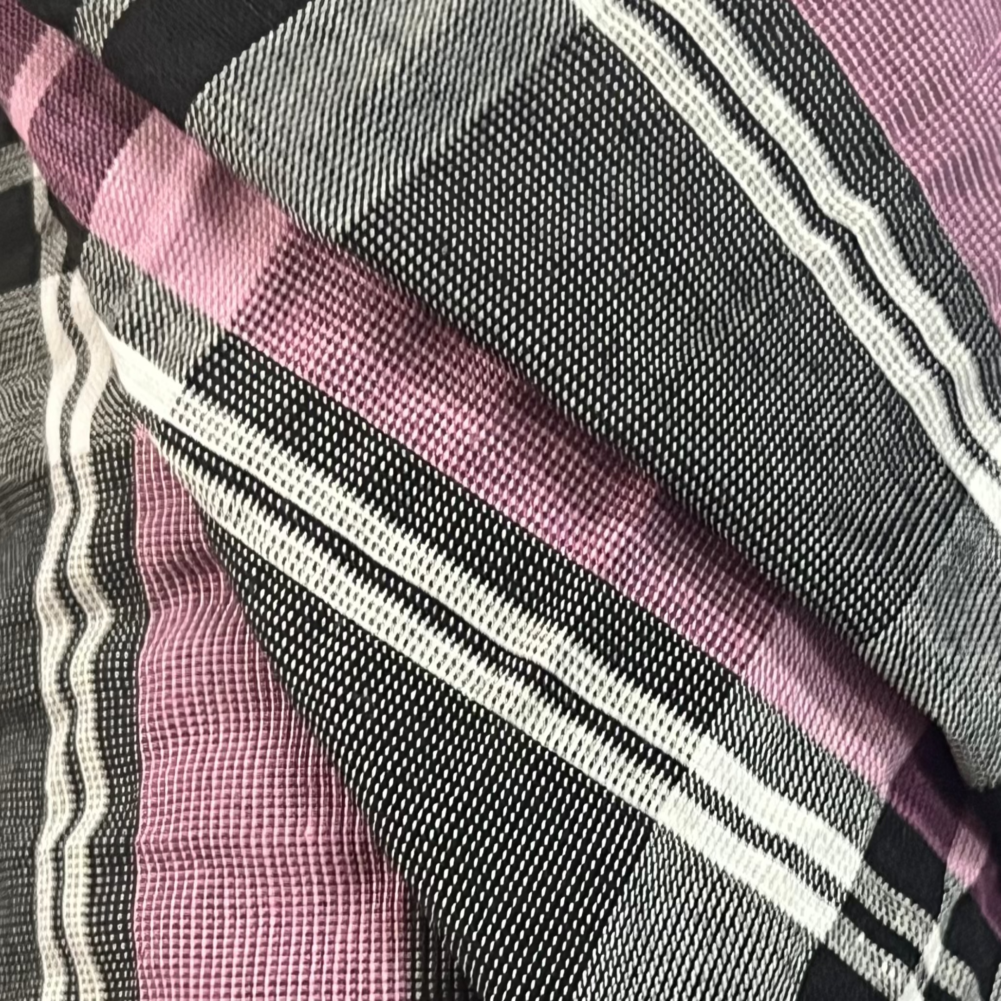 Checkered Cotton Fabric RX172