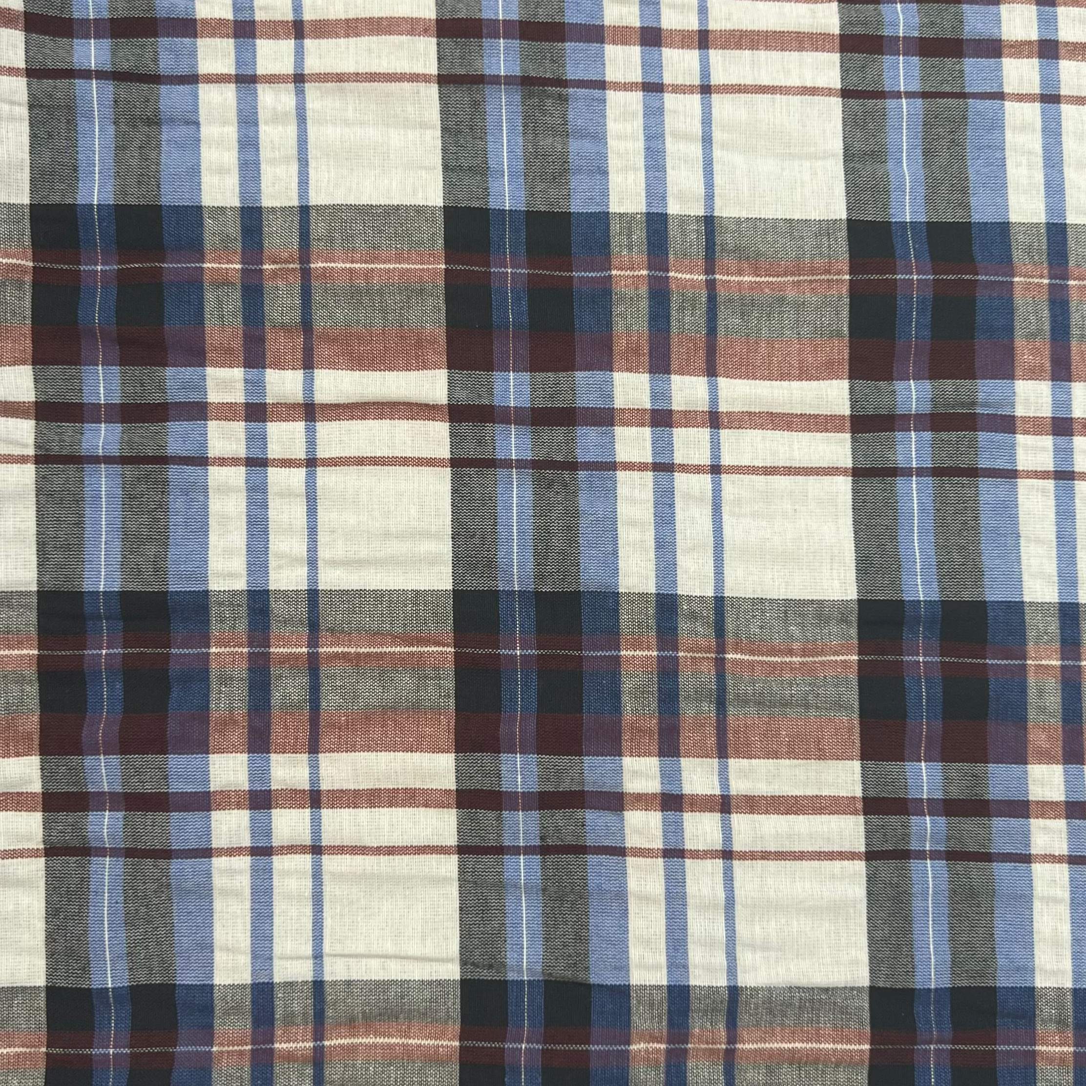 Checkered Cotton Fabric RX173