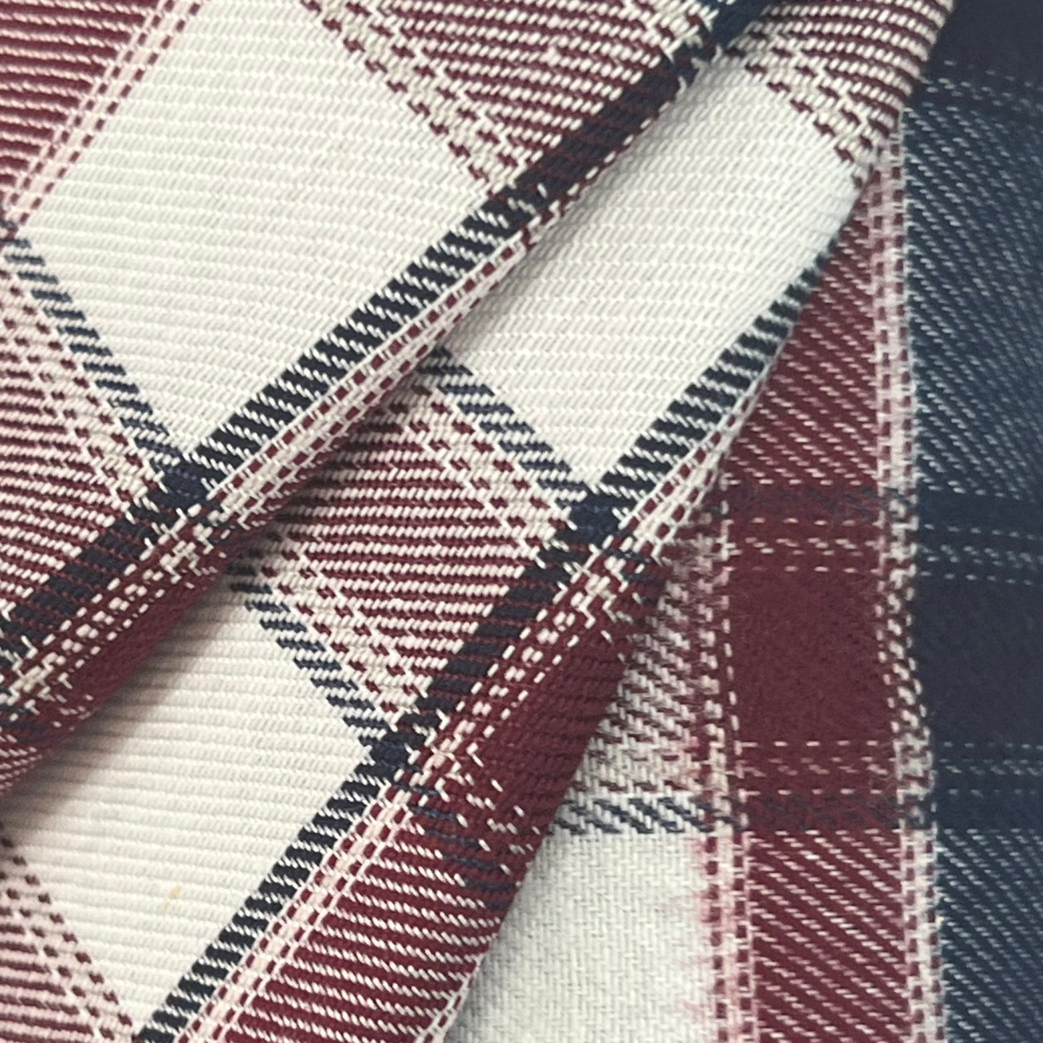 Checkered Cotton Fabric RX174