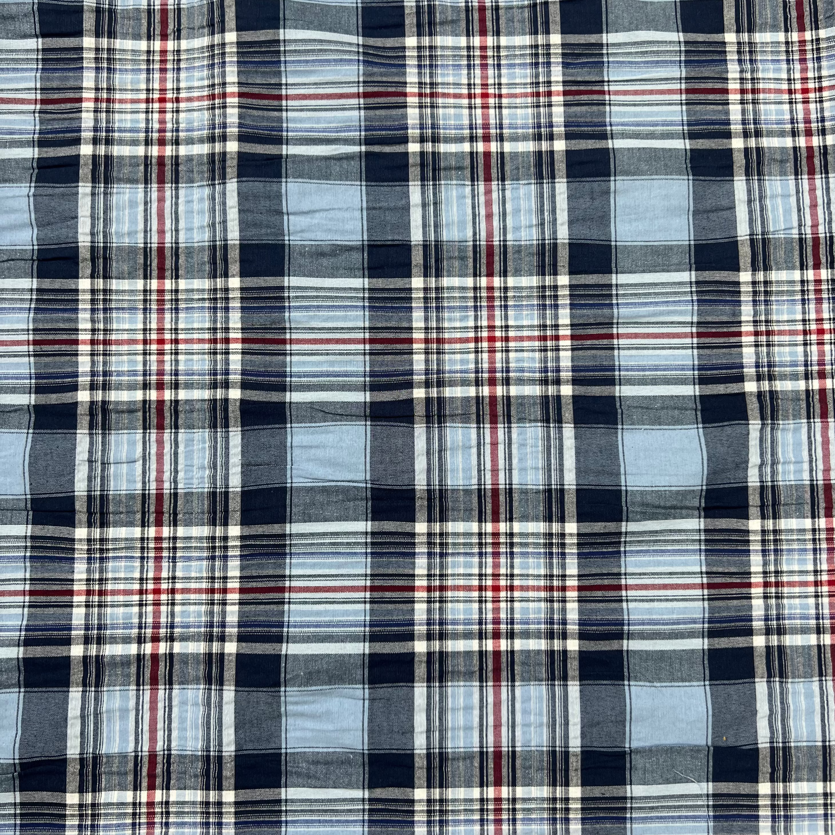 Checkered Cotton Fabric RX178