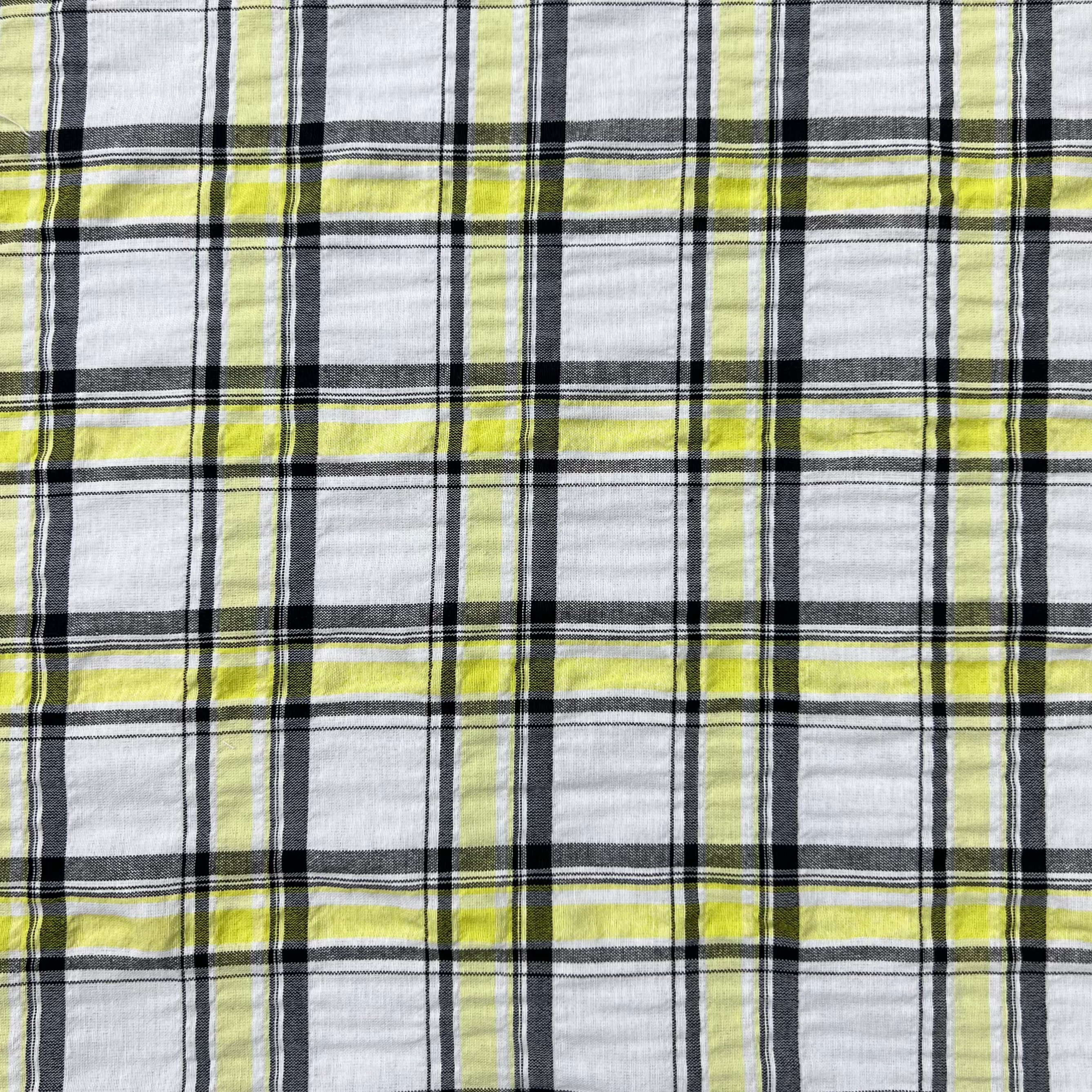 Checkered Cotton Fabric RX179
