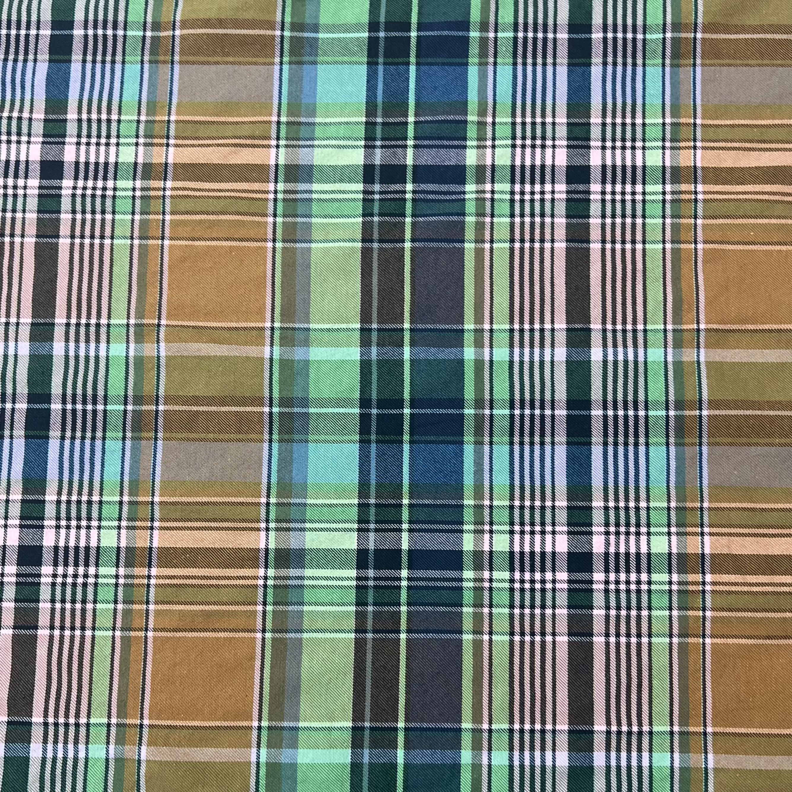 Checkered Cotton Fabric RX181
