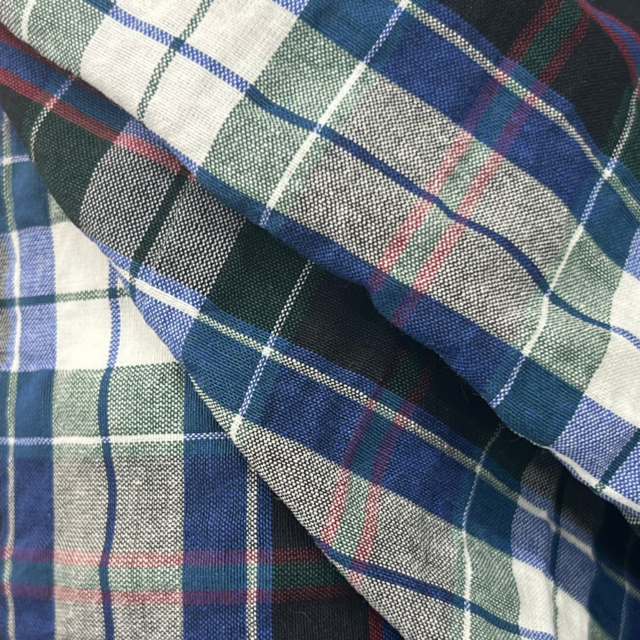 Checkered Cotton Fabric RX182